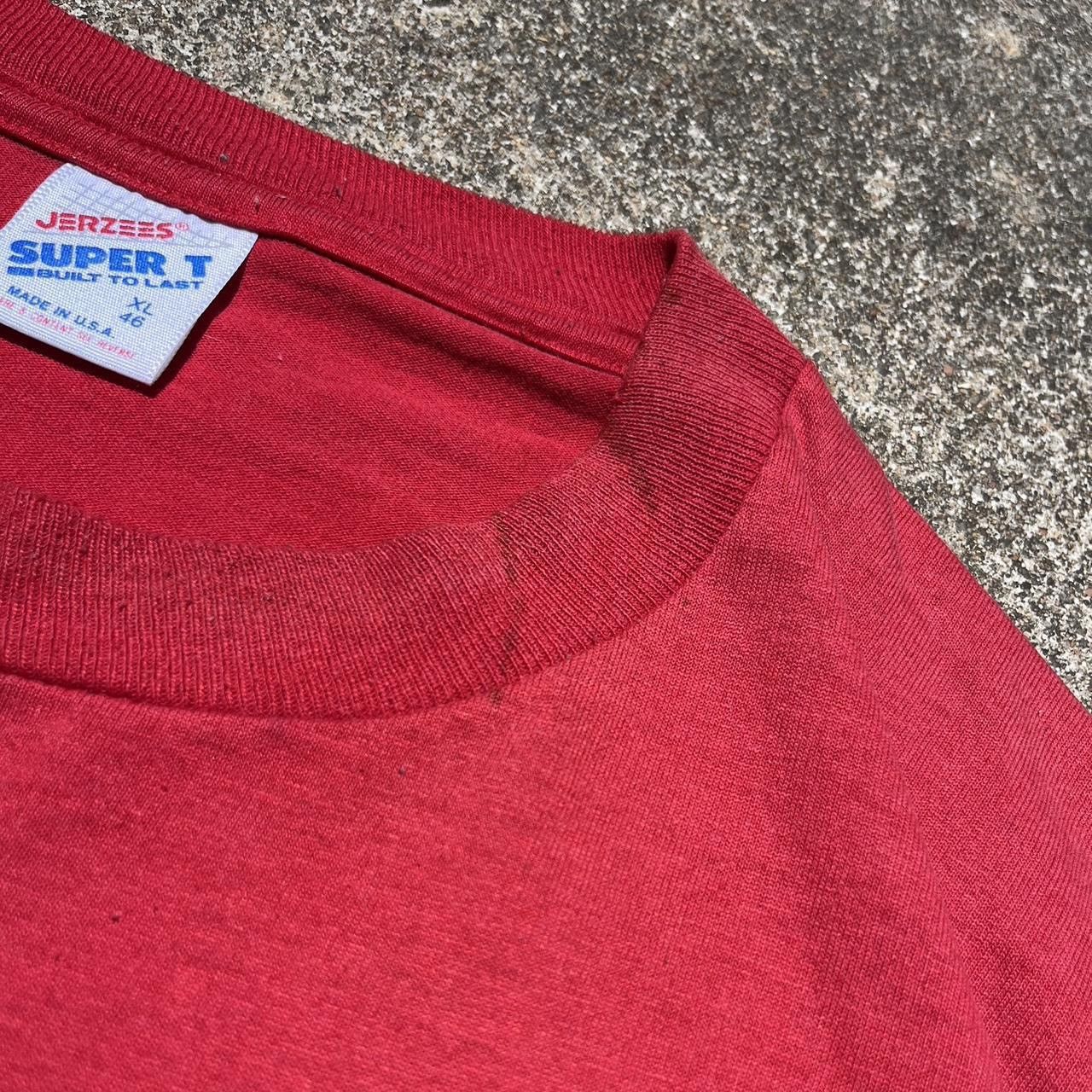 Jerzees × Vintage Vintage 90s Washington DC Tee USA Jerzees Single Stitch Size US XL / EU 56 / 4 - 4 Thumbnail