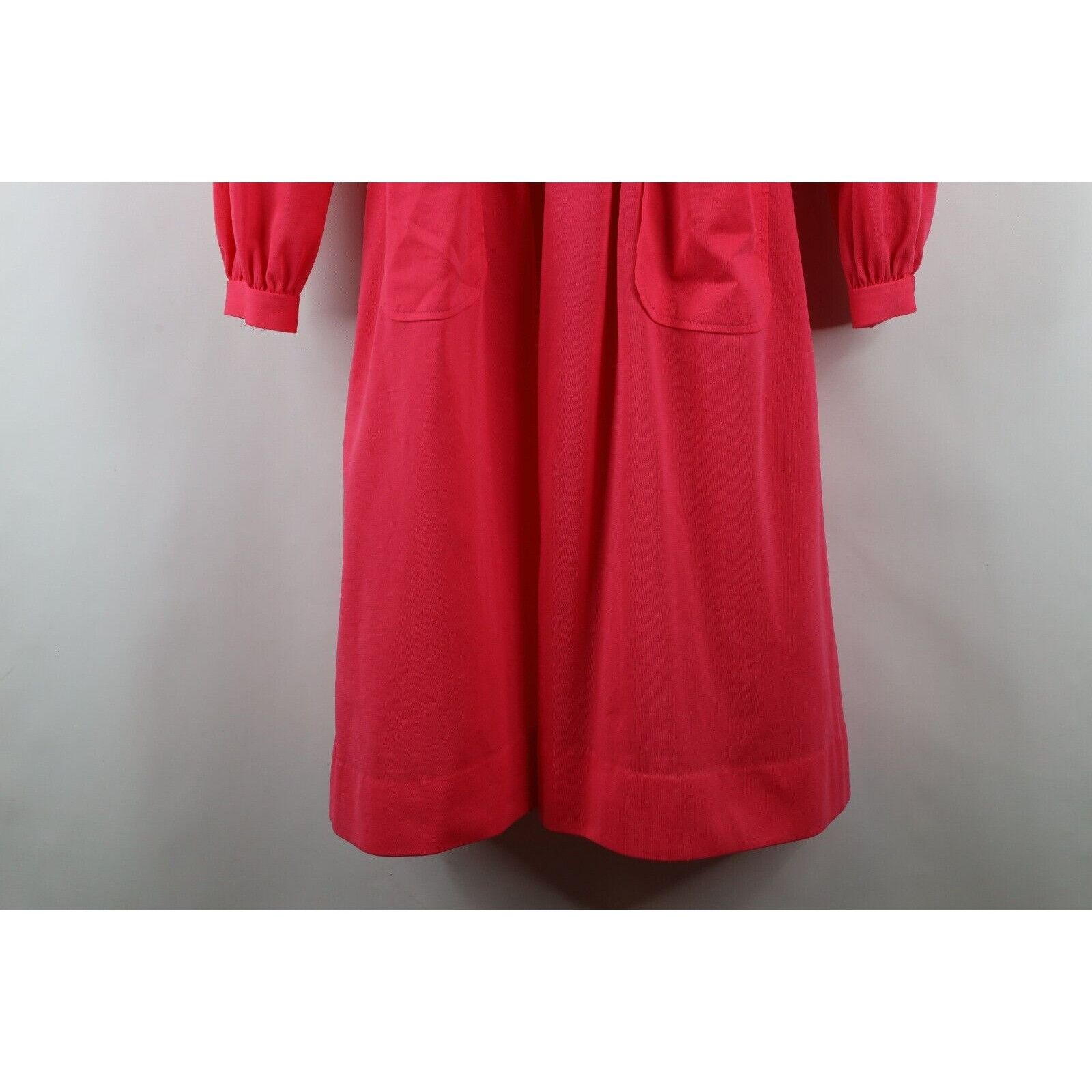 Vintage Vintage 70s Streetwear Long Sleeve Knit Pocket Dress Size XXL / US 16-18 / IT 52-54 - 4 Thumbnail