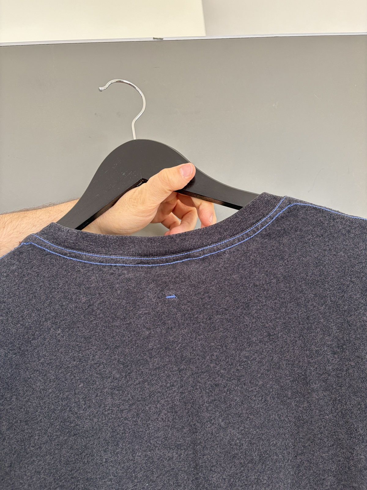 Rag & Bone Rag & Bone One Pocket Gray T-shirt Size US XL / EU 56 / 4 - 9 Thumbnail