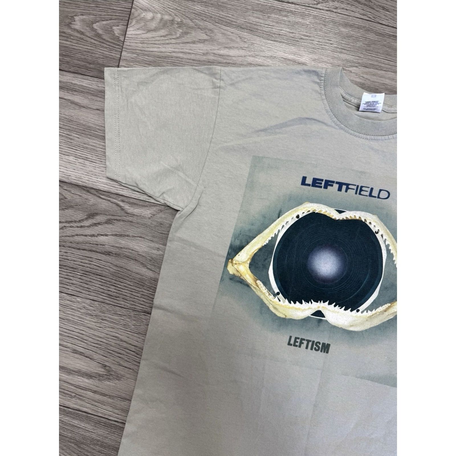 Fruit Of The Loom Leftfield Leftism 2022 UK Tour T-Shirt Gray M Size US M / EU 48-50 / 2 - 4 Thumbnail