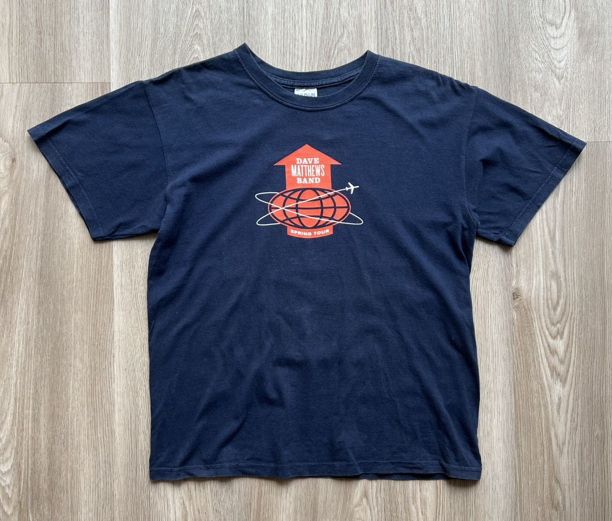 Band Tees × Vintage Vintage Dave Matthews Band 2007 Spring Tour T-Shirt Tee Size US M / EU 48-50 / 2 - 1 Thumbnail