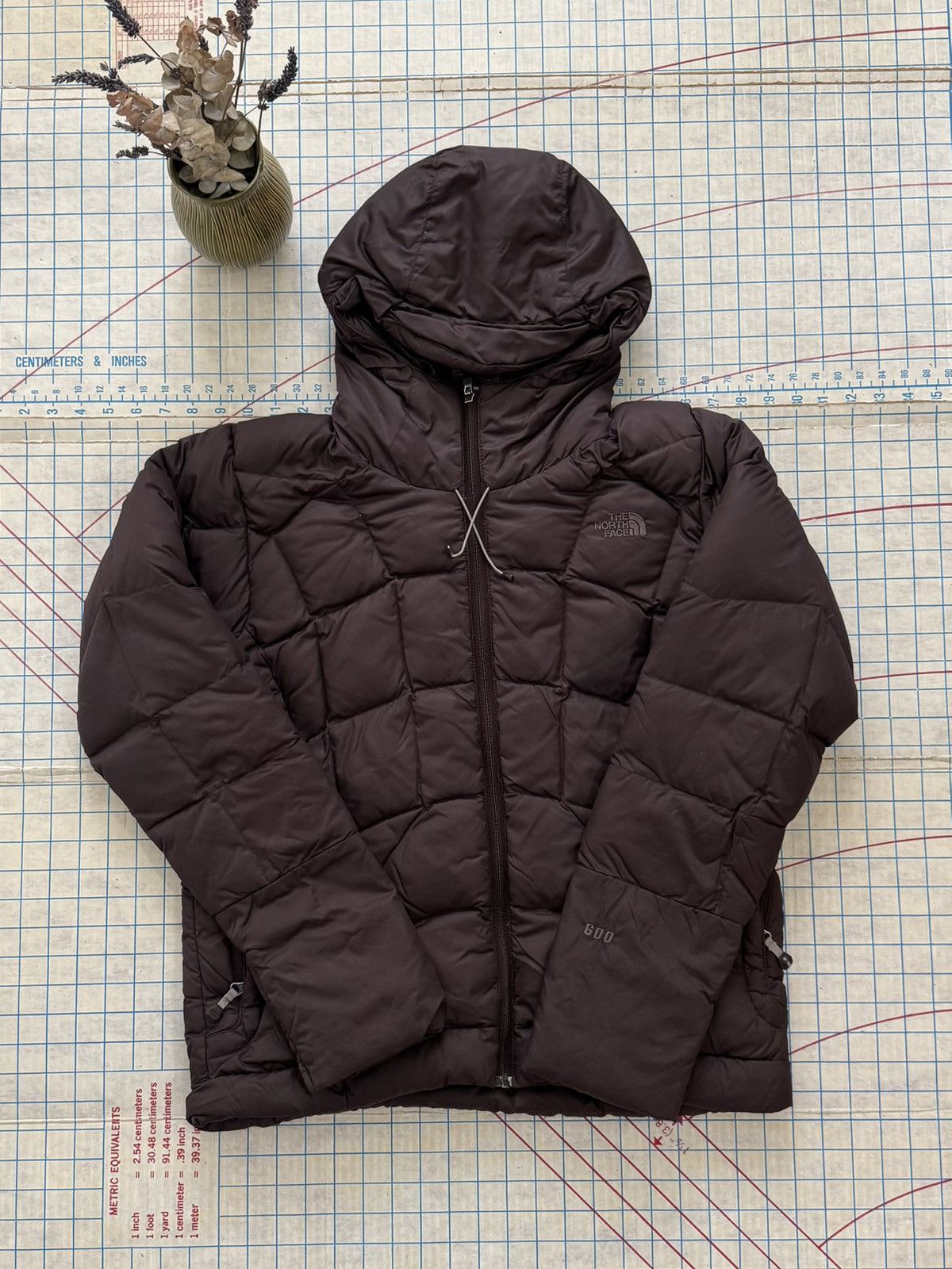 The North Face The North Face 600 Fill Puffer Jacket Brown With Snow Skirt Size L / US 10 / IT 46 - 5 Thumbnail