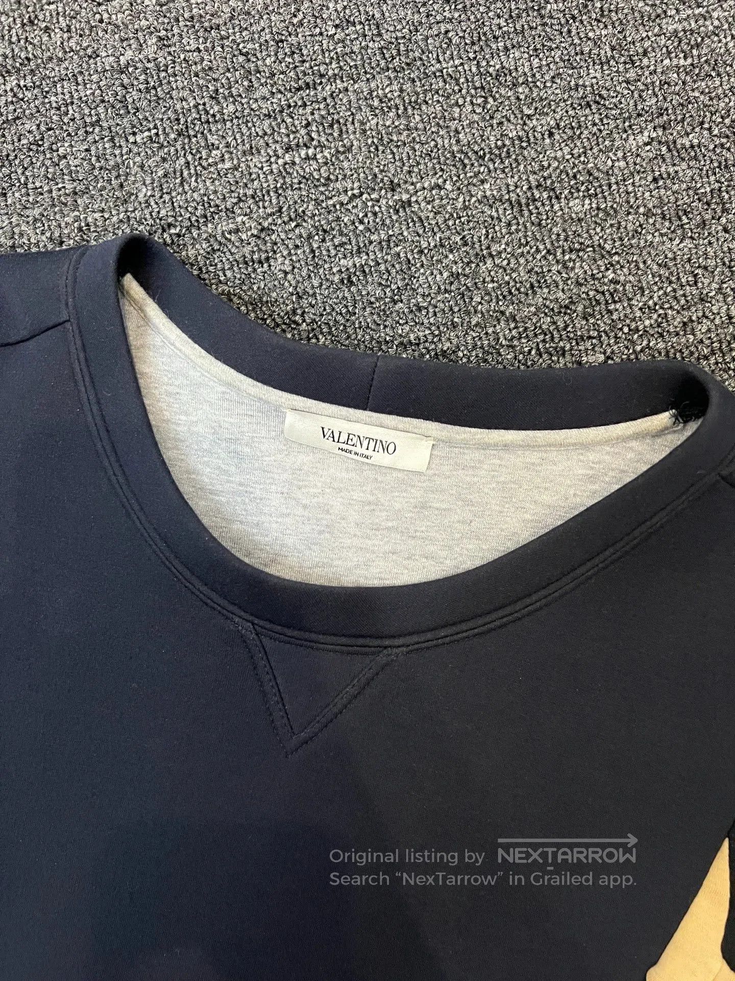 Valentino Valentino Eagle Patch Space Cotton Sweatshirt. Size US M / EU 48-50 / 2 - 3 Thumbnail