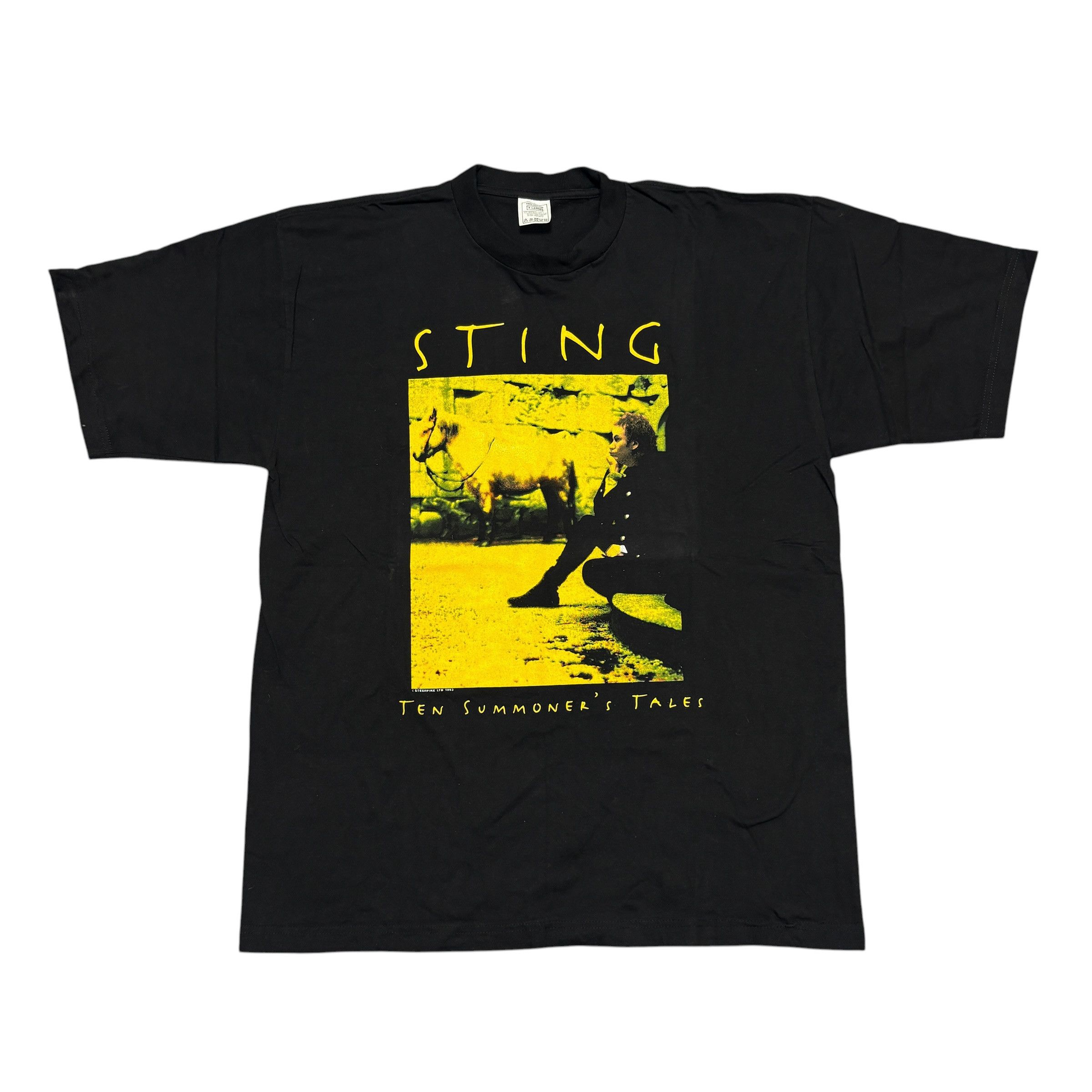 Band Tees Vintage Sting Shirt 90s Tour Concert Merch Rock Band Tee Size US XL / EU 56 / 4 - 1 Thumbnail
