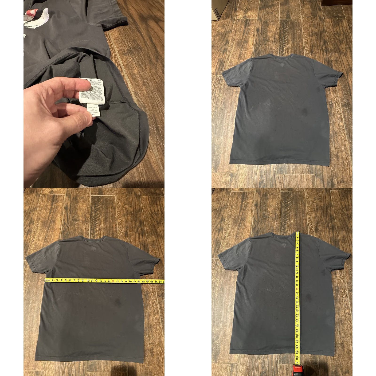 Nike RARE NIKE KOBE BRYANT LAKERS DRI FIT GRAY XL T-SHIRT CREW NECK MEN Size US XL / EU 56 / 4 - 8 Thumbnail