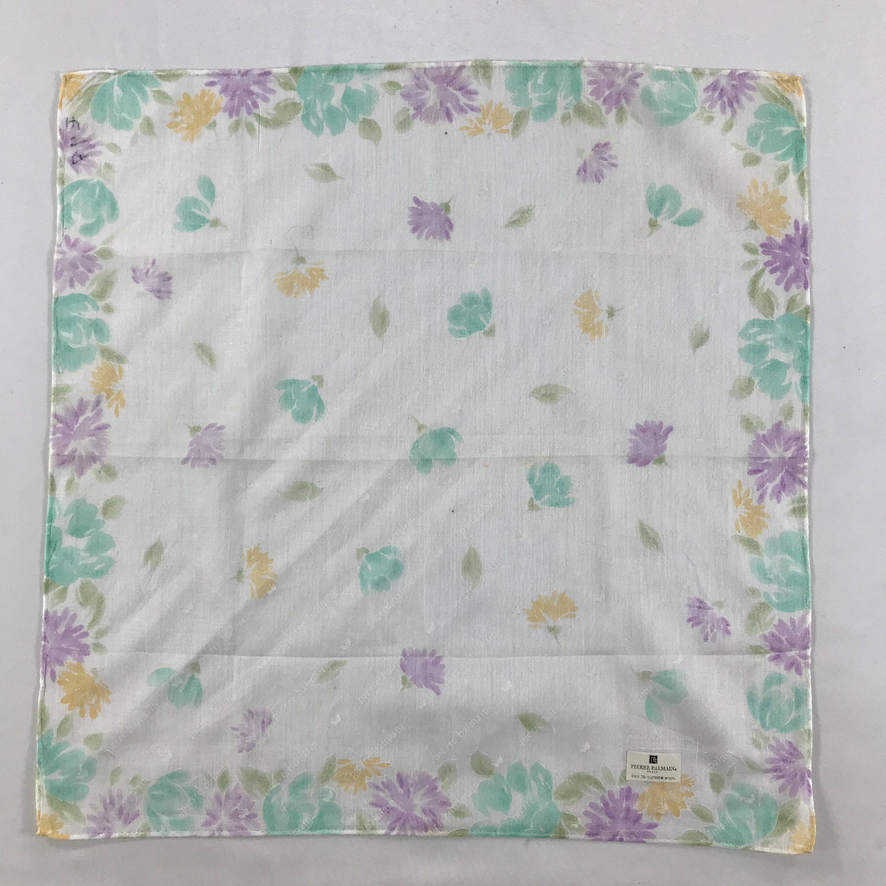 Pierre Balmain × Vintage Pierre Balmain Bandana / Handkerchief / Neckerchief - S1228 Size ONE SIZE - 1 Thumbnail