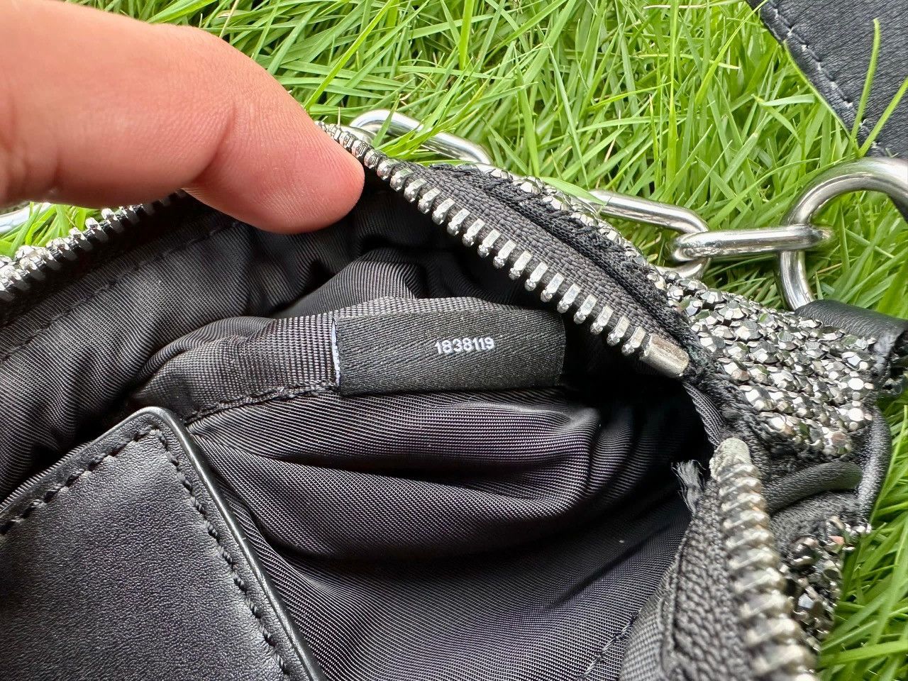Alexander Wang Authentic Alexander Wang Attica Rhinestone Fanny Pack Size ONE SIZE - 9 Thumbnail