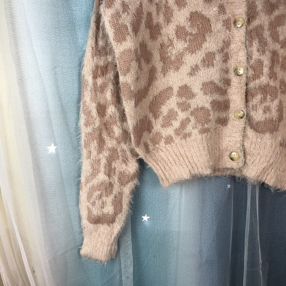 Aran Isles Knitwear × Homespun Knitwear × Japanese Brand Oversized Hypen World Gallery Knit Cardigan #930 Size XL / US 12-14 / IT 48-50 - 4 Thumbnail