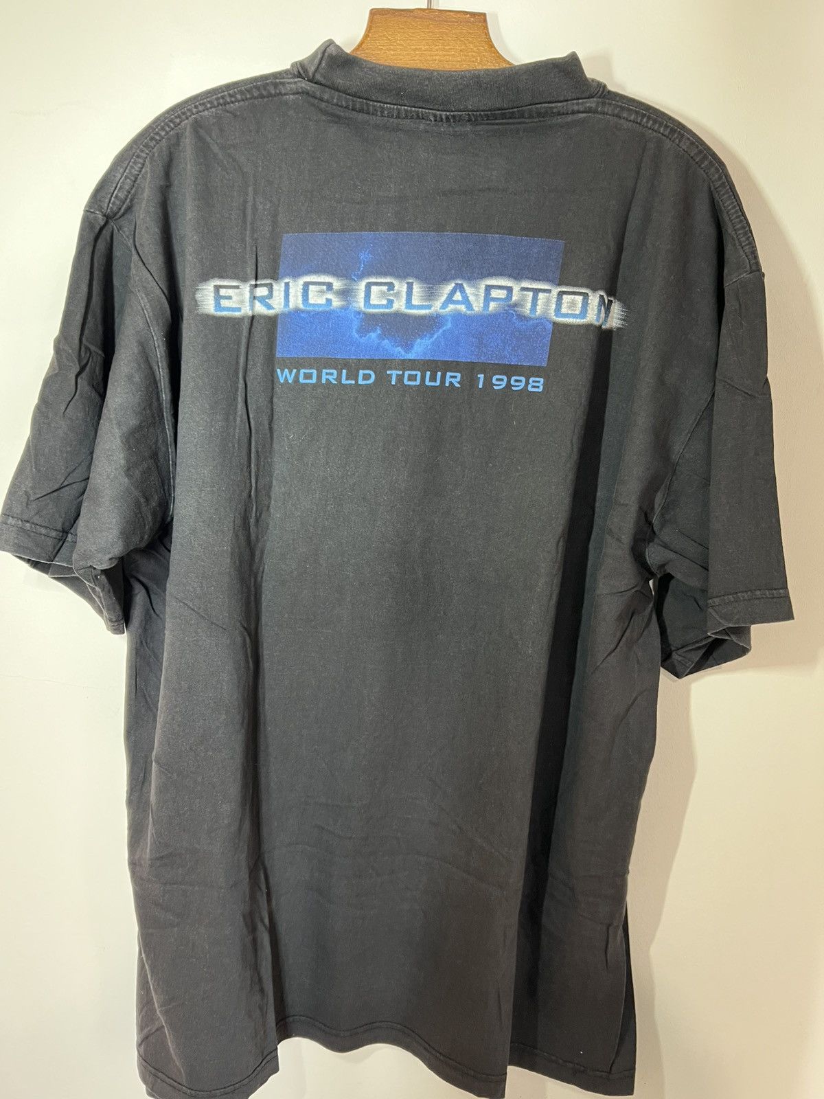 Band Tees vintage 90s Eric Clapton tour shirt rare Size US XL / EU 56 / 4 - 5 Thumbnail