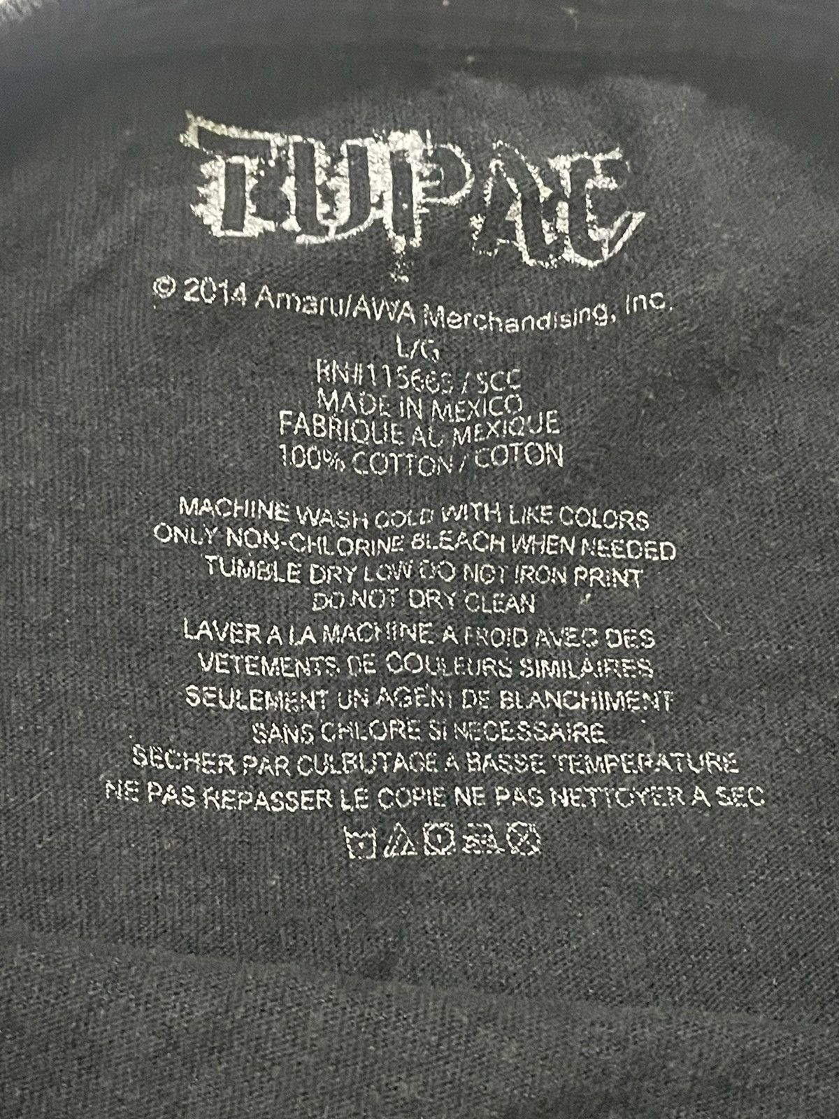 Band Tees × Vintage Sun Faded Raper T.Shirt Tupac Size US L / EU 52-54 / 3 - 5 Thumbnail