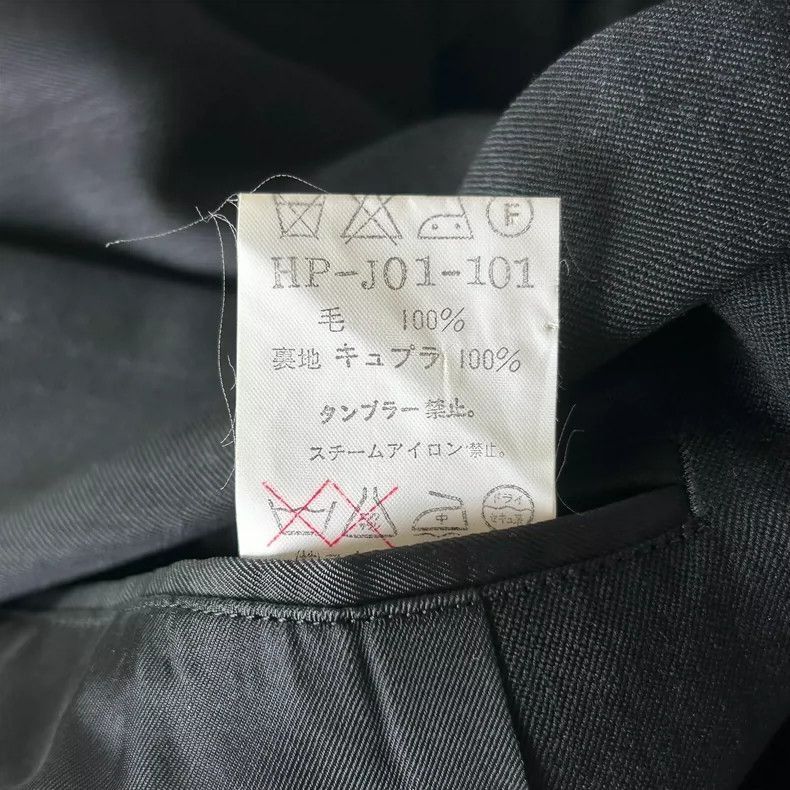 Yohji Yamamoto Yohji Yamamoto Yohji Yamamoto Black 1993 Suit Jacket Size US S / EU 44-46 / 1 - 6 Thumbnail
