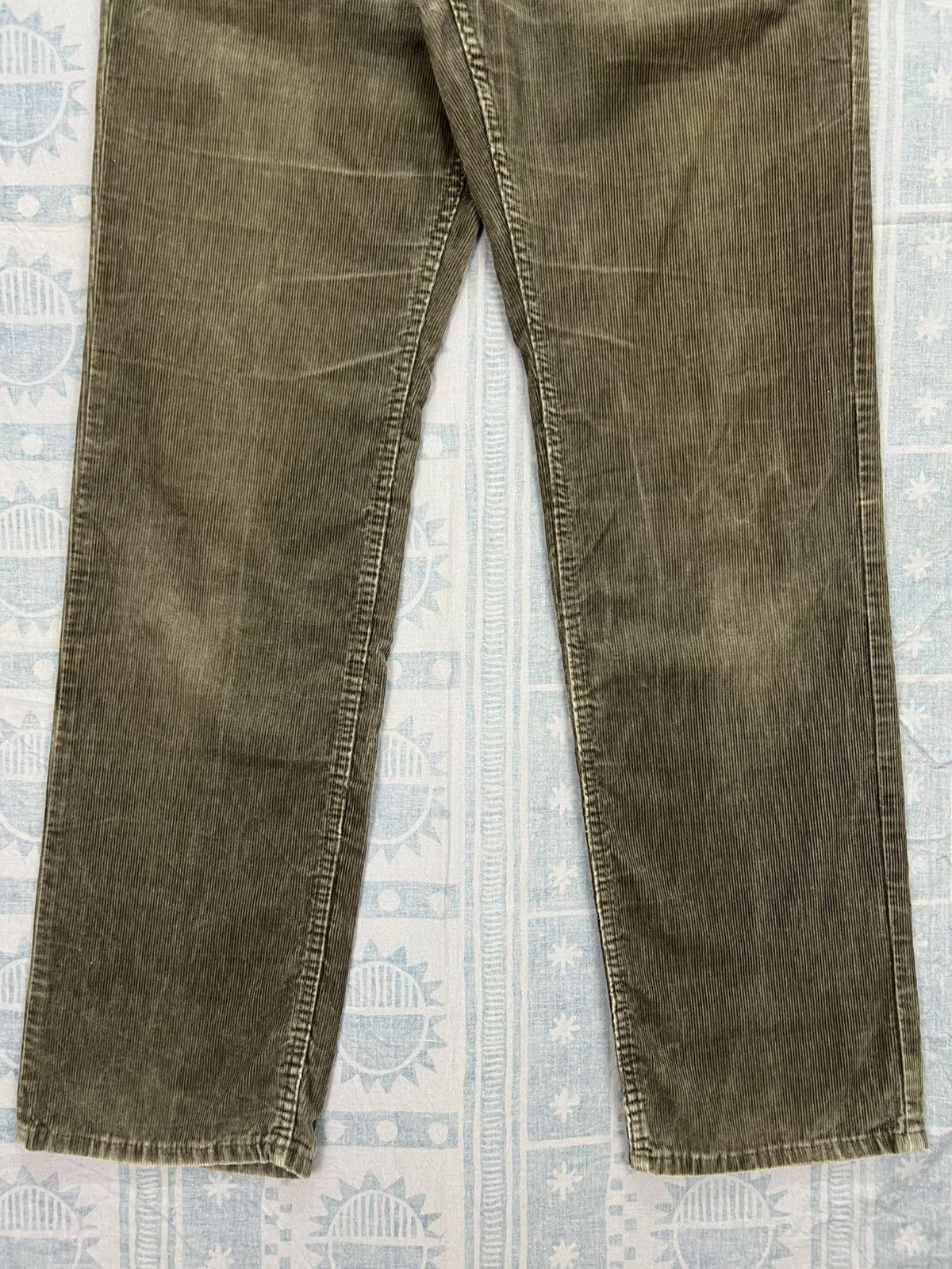 Japanese Brand Dept. Japan Distressed Corduroy Pant Size US 31 - 7 Thumbnail