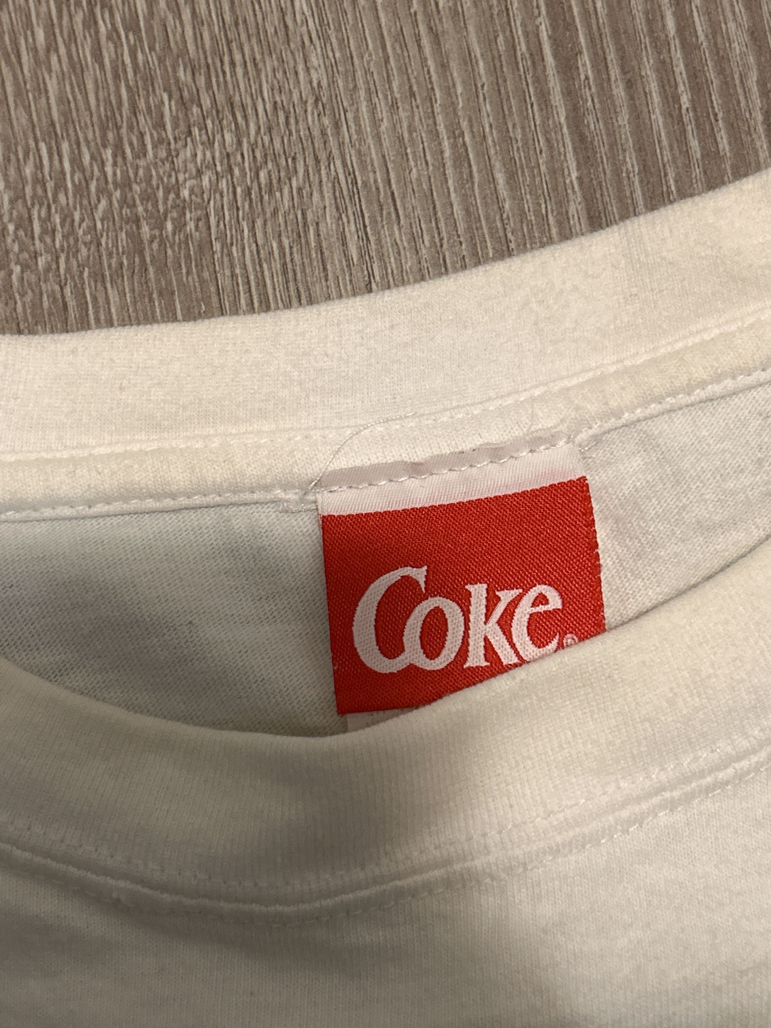 Coca Cola 1998 Coca-Cola Promo Dated Tee Pre-Shrunk 100% Cotton Size US L / EU 52-54 / 3 - 7 Thumbnail
