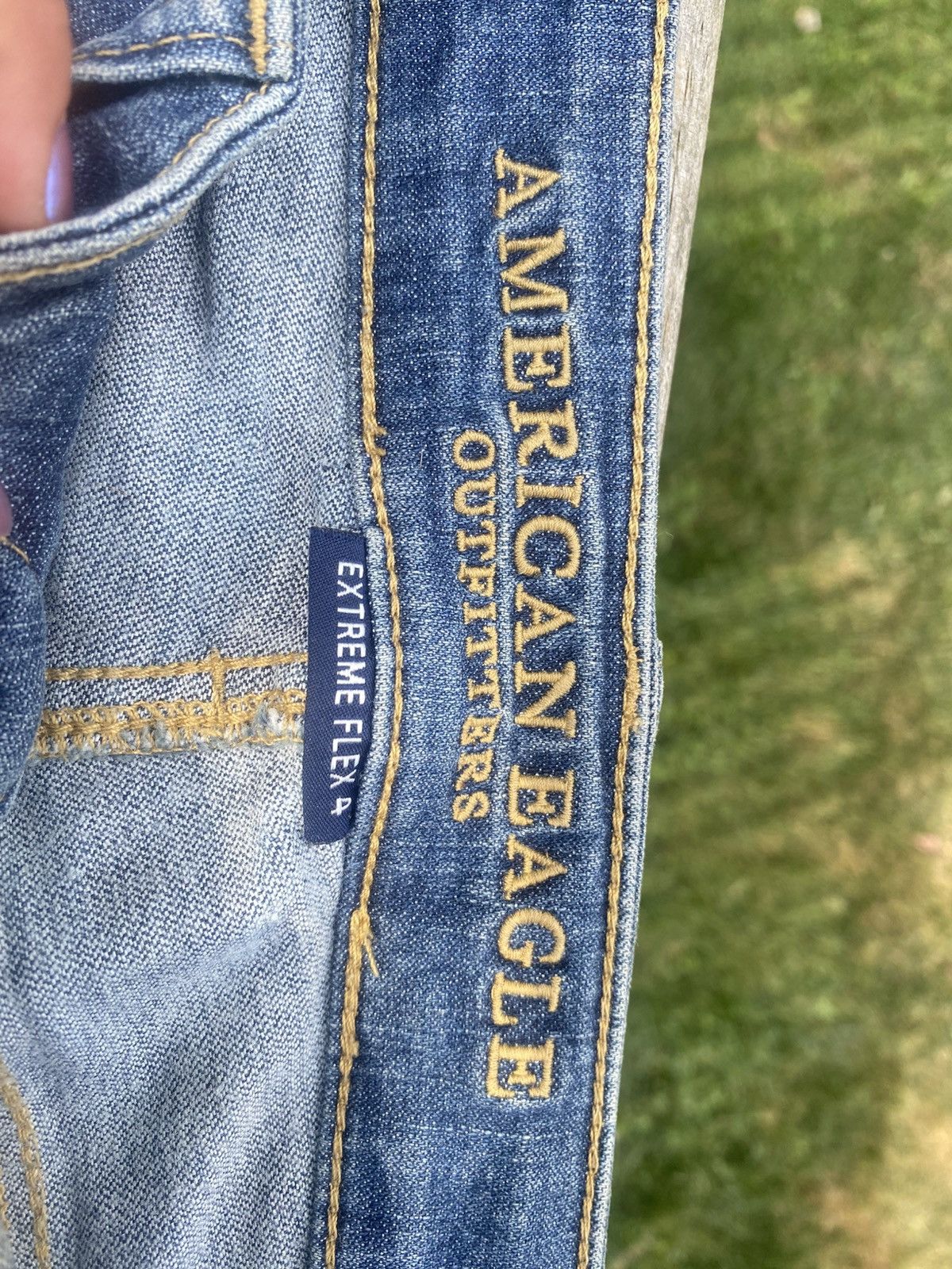 American Eagle Outfitters American Eagle Outfitters Extr Flx 4 Original Straight 31x32 Size US 31 - 10 Thumbnail