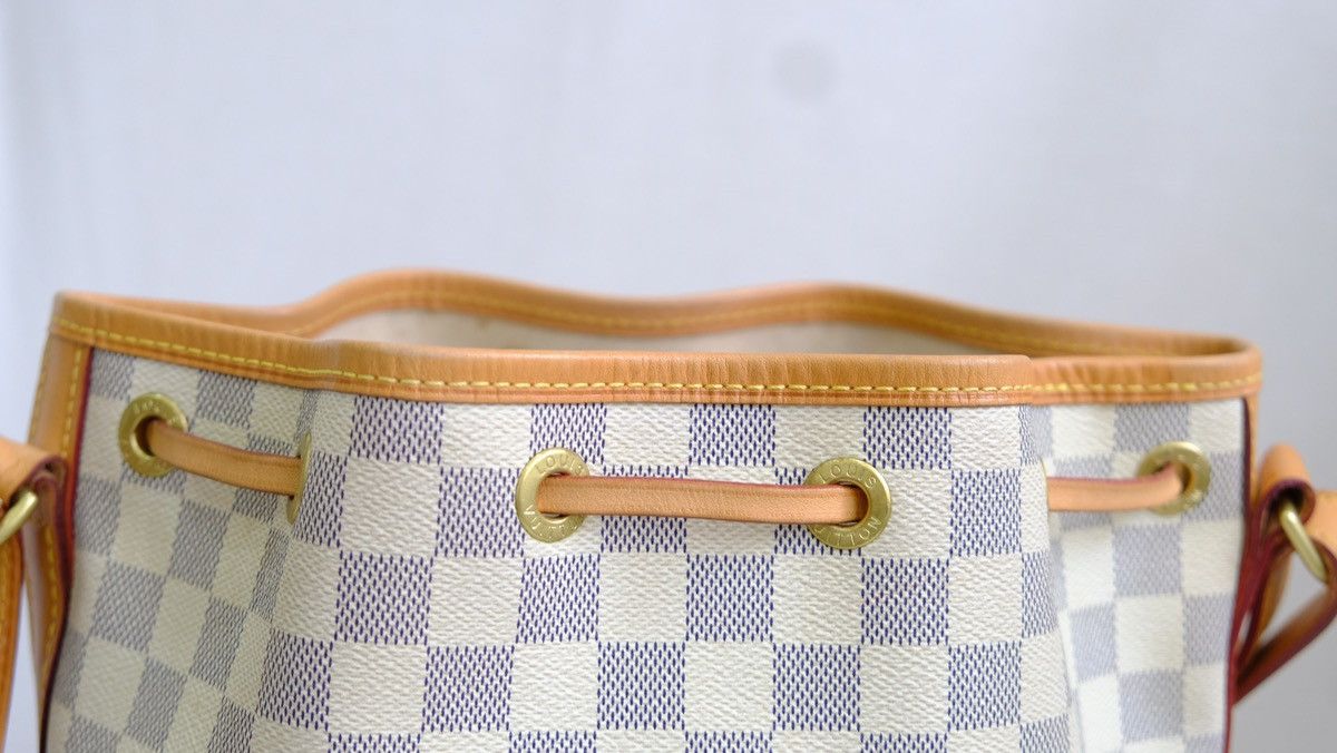 Louis Vuitton Louis Vuitton Damier Azur Noe white shoulder bag Size ONE SIZE - 6 Thumbnail