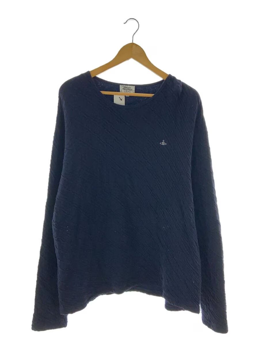 Vivienne Westwood Pleated Pattern Orb Knit Sweater Size US M / EU 48-50 / 2 - 1 Thumbnail