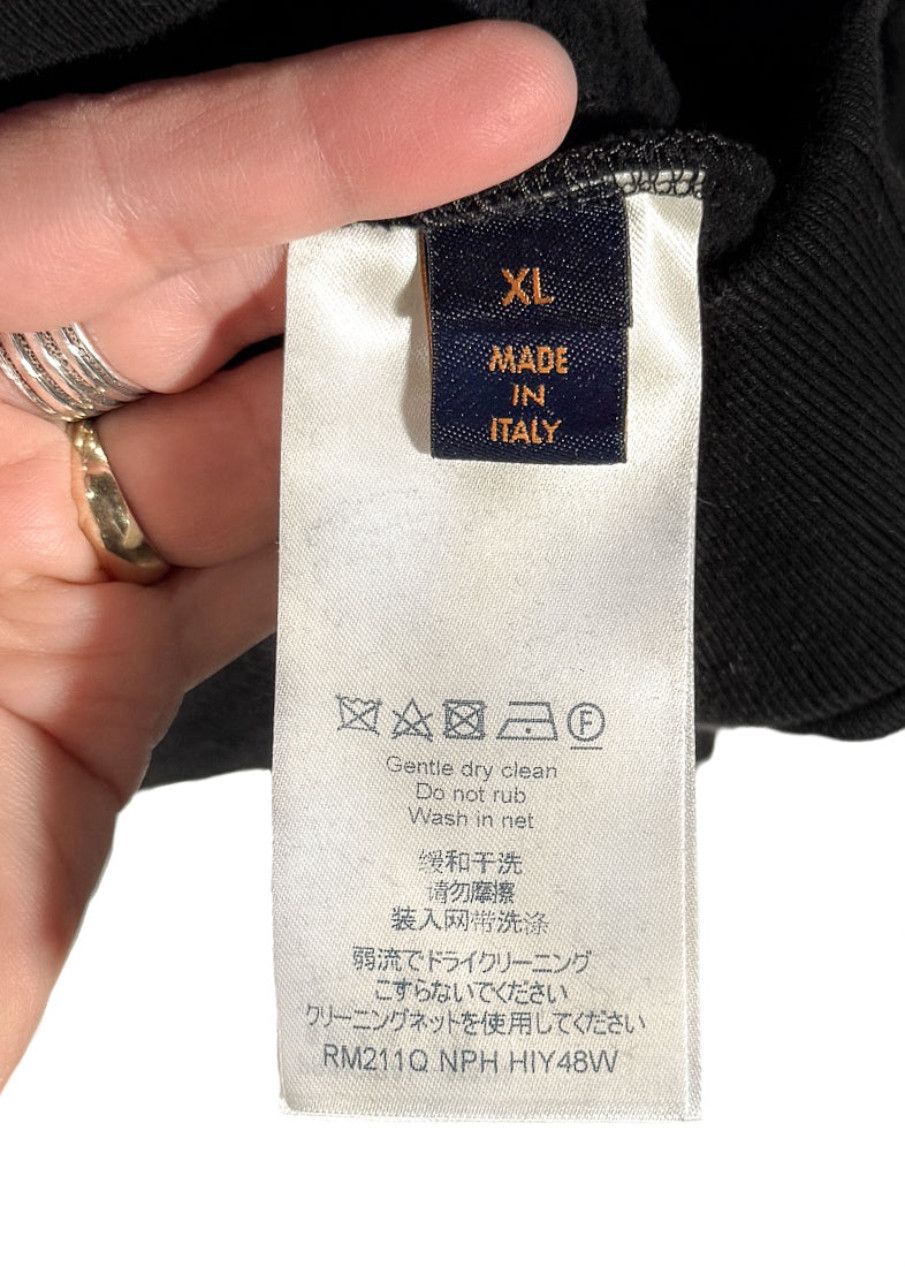Louis Vuitton Louis Vuitton Black Inside Out Staples Edition Hoodie Size US XL / EU 56 / 4 - 8 Thumbnail