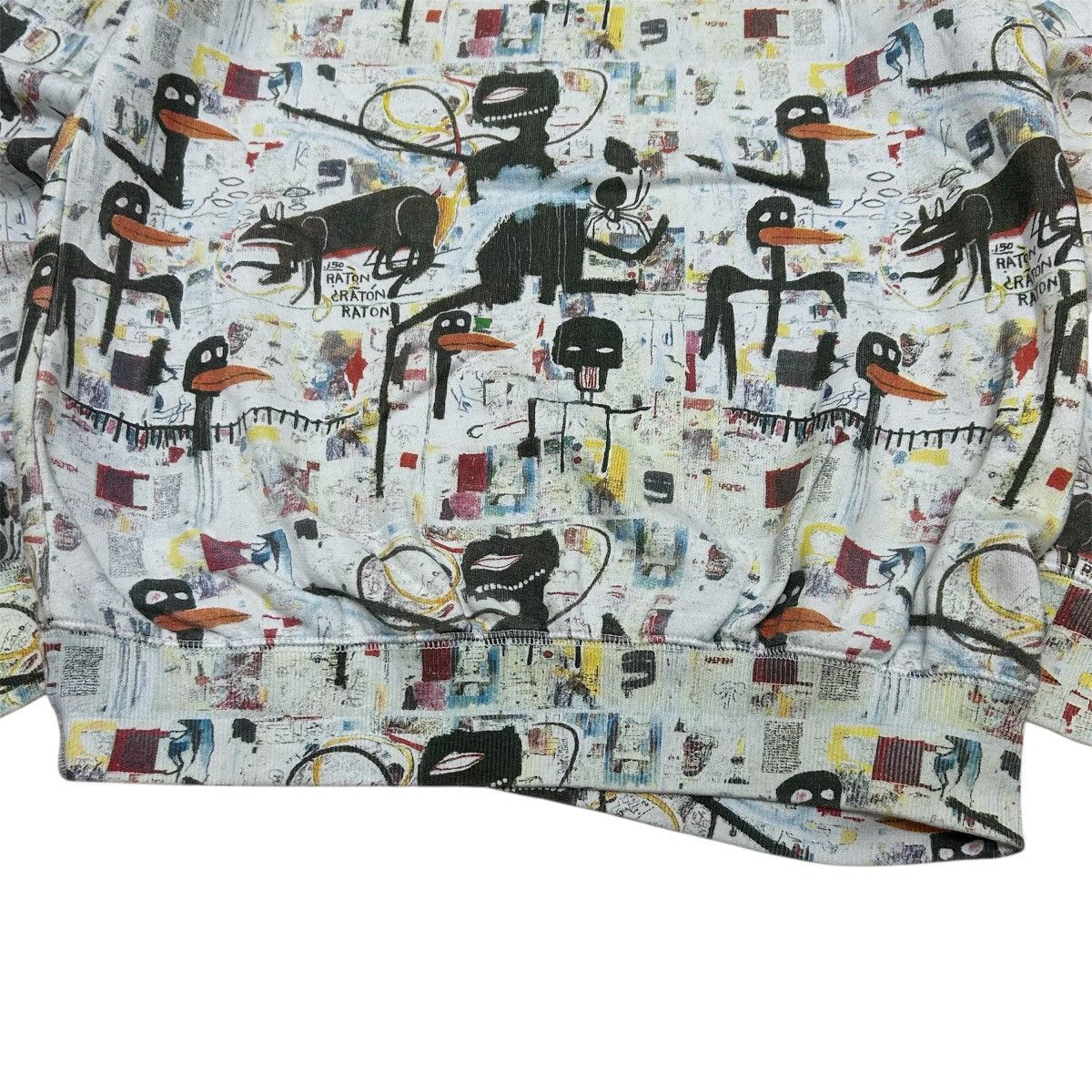 Eleven Paris Eleven Paris x Jean-Michel Basquiat Pop Art Sweatshirt Size US XS / EU 42 / 0 - 5 Thumbnail