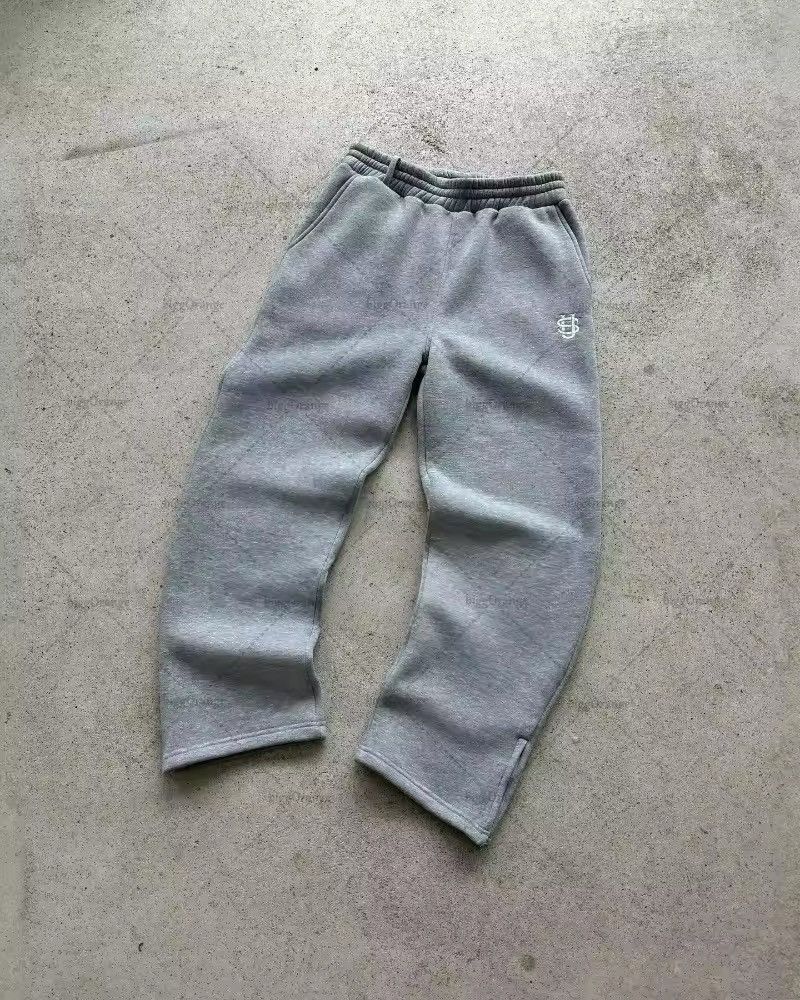 Japanese Brand × Other Retro Loose Straight Leg Sweatpant Size US 33 - 1 Thumbnail