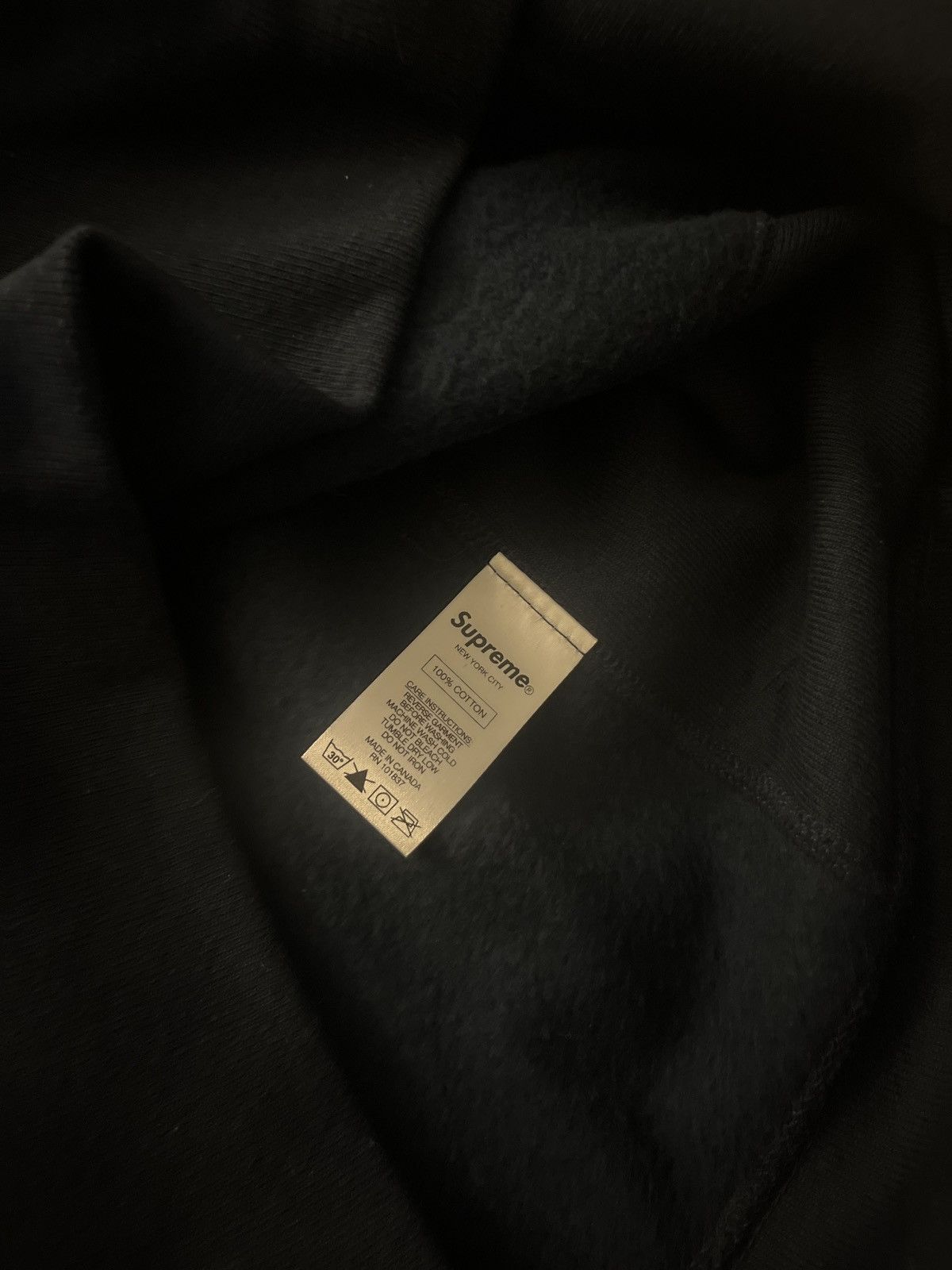Supreme Supreme Navy Crewneck Size US M / EU 48-50 / 2 - 5 Thumbnail