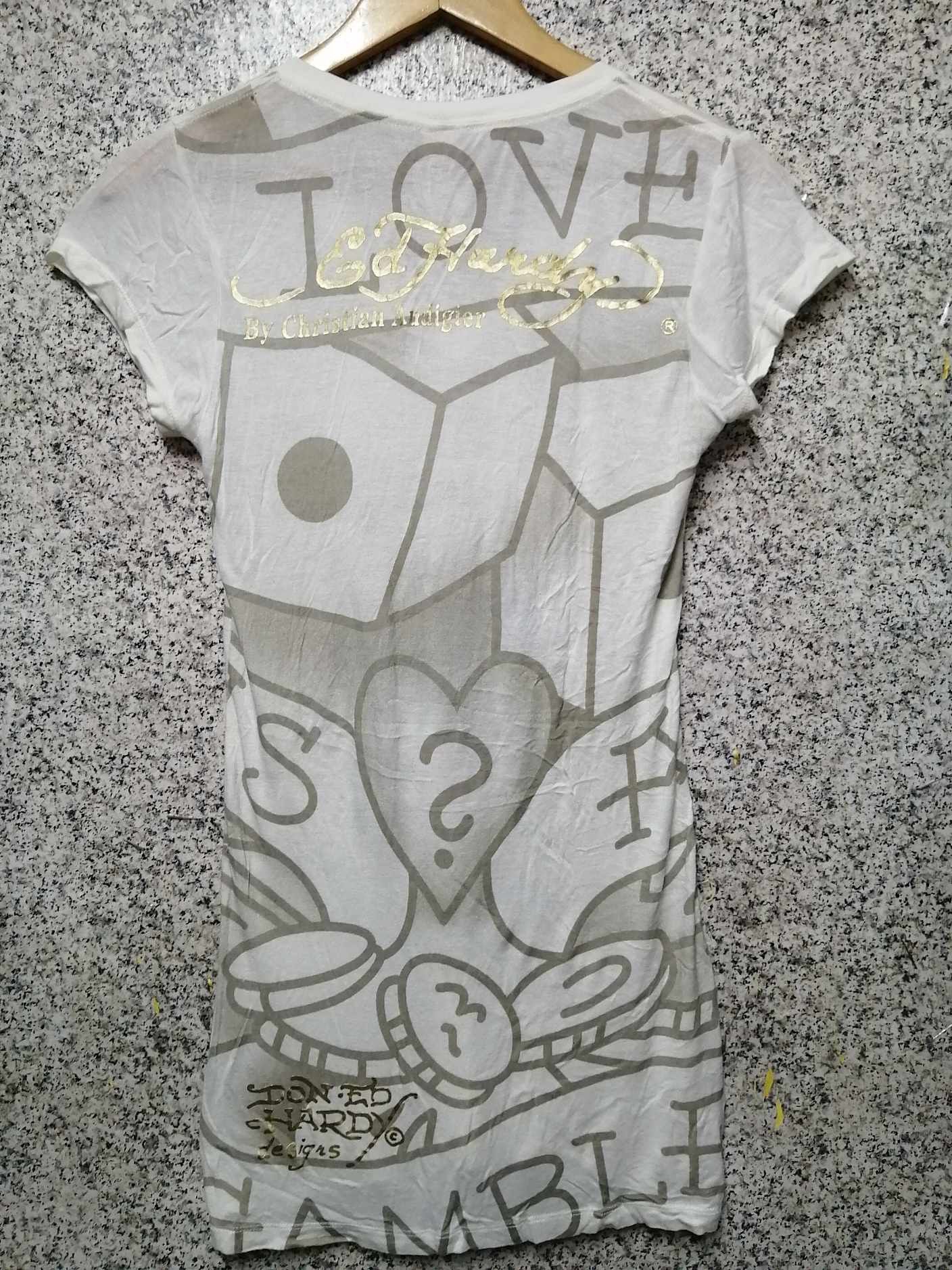 Christian Audigier VINTAGE ED HARDY VERY RARE Size S / US 4 / IT 40 - 2 Thumbnail