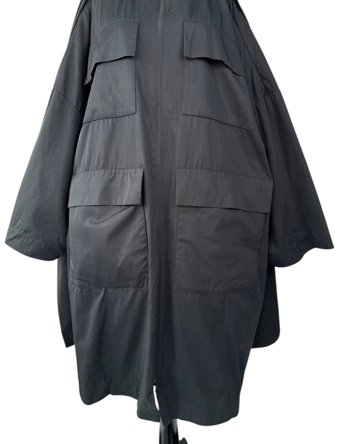 Other CHRISTA DE CAROUGE Avant Garde Black Oversized Coat Jacket Size ONE SIZE - 8 Thumbnail