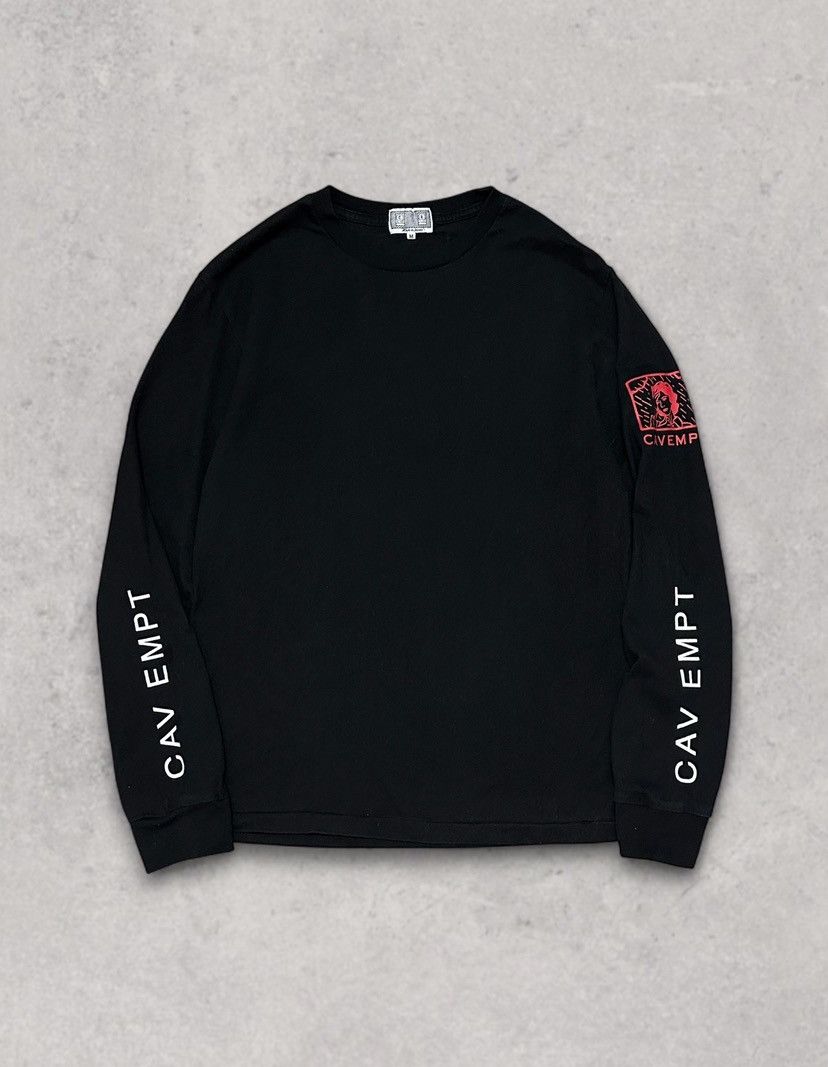 トップス CAV EMPT C.E LONG SLEEVES T-shirt L Cav Empt 011100100 LONG SLEEVE TEE | Garmentory