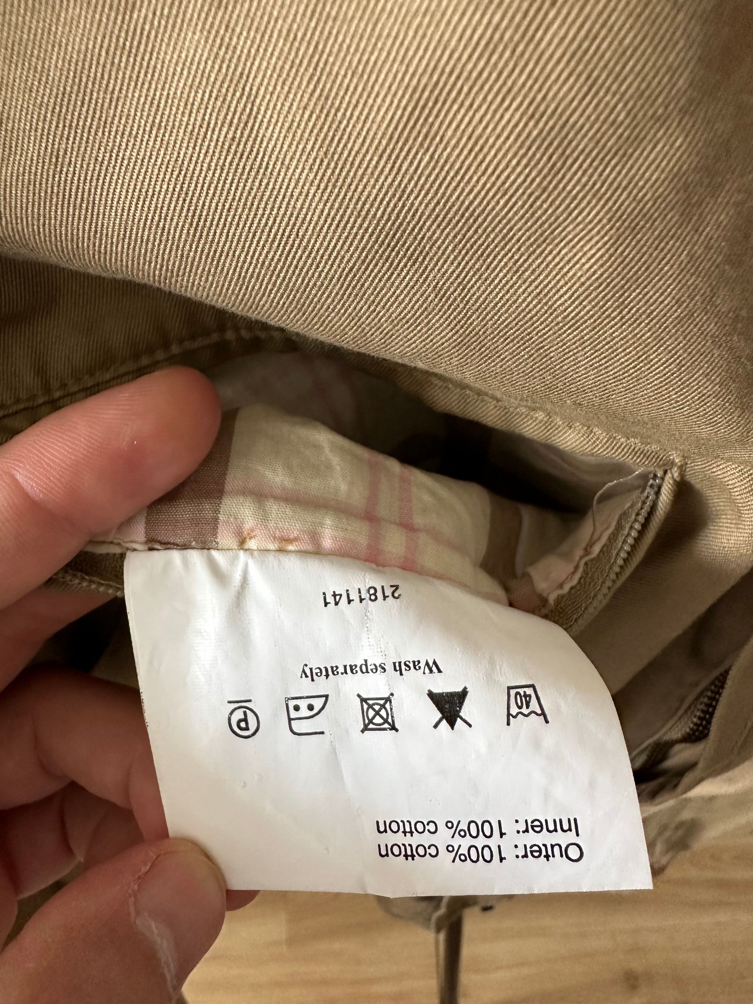 Barbour BARBOUR WASHED TWILL INTERNATIONAL T666 BELTED JACKET Size US M / EU 48-50 / 2 - 13 Thumbnail