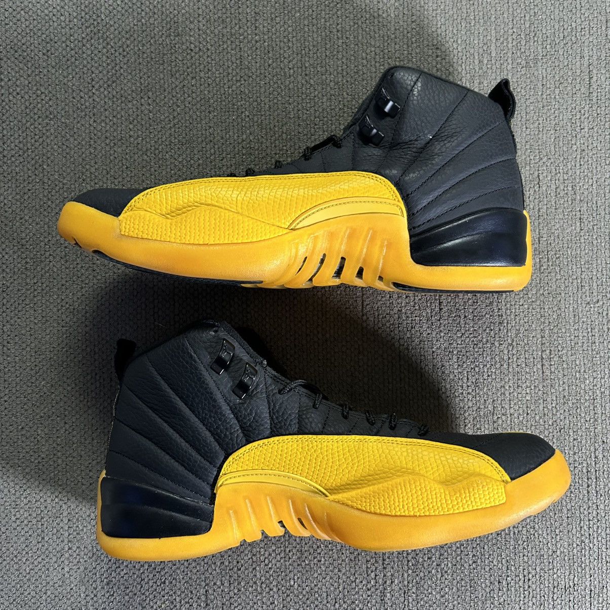 Jordan Brand Jordan 12 Retro “Black University Gold” Size US 11 / EU 44 - 2 Thumbnail