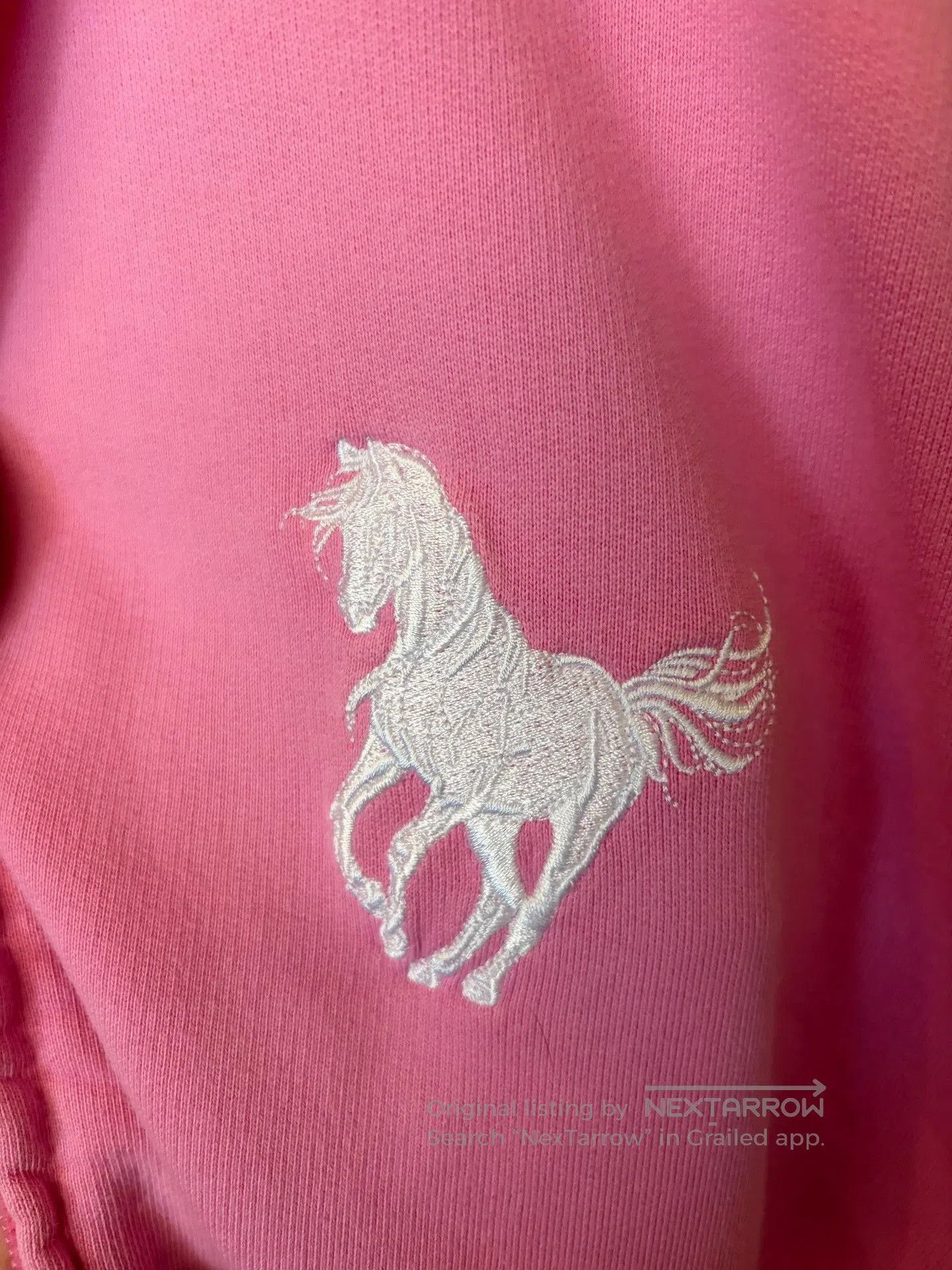 Balenciaga Balenciaga Pink Horse Logo Hooded Jacket. Size L / US 10 / IT 46 - 5 Thumbnail