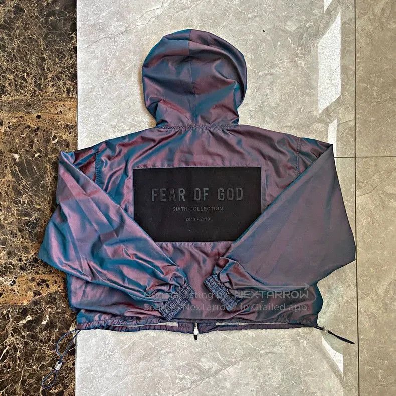Fear of God Fear of God 6th Iridescent Nylon Jacket. Size US S / EU 44-46 / 1 - 2 Thumbnail