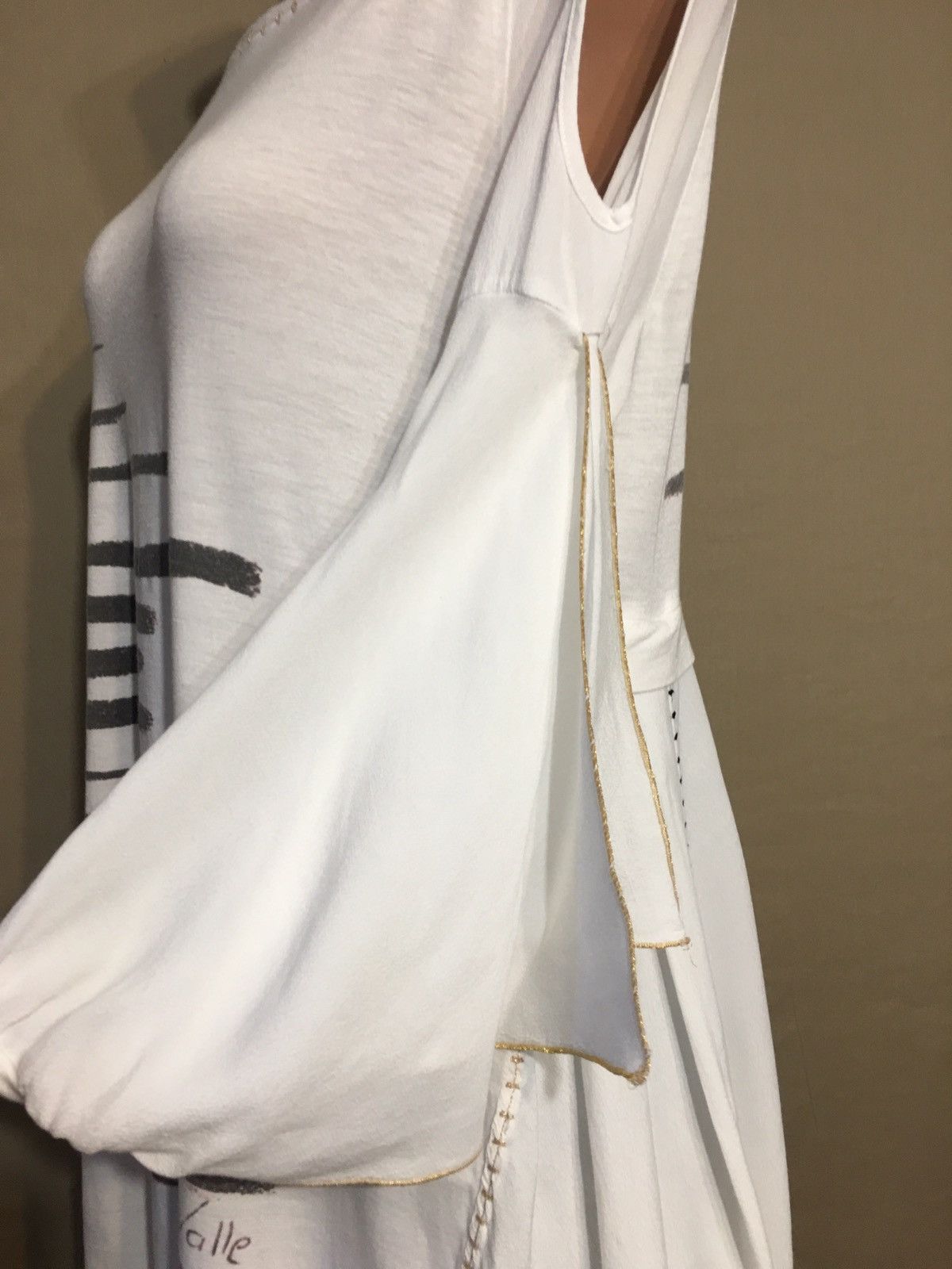 Other ELISA CAVALETTI by DANIELA DALLAVALLE Cotton Designer Blouse Size M / US 6-8 / IT 42-44 - 6 Thumbnail