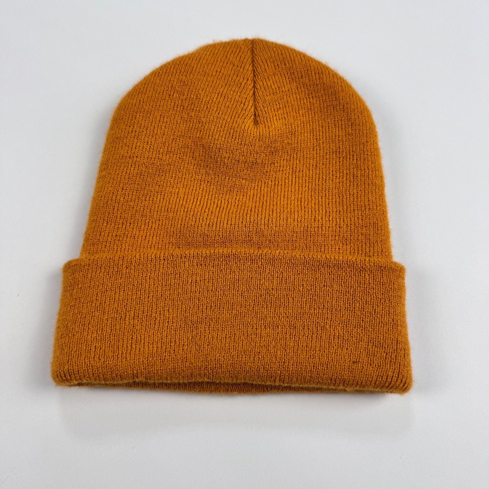 Carhartt VTG Carhartt A18 Beanie Hamilton Brown Acrylic Knit Hat Size ONE SIZE - 2 Thumbnail