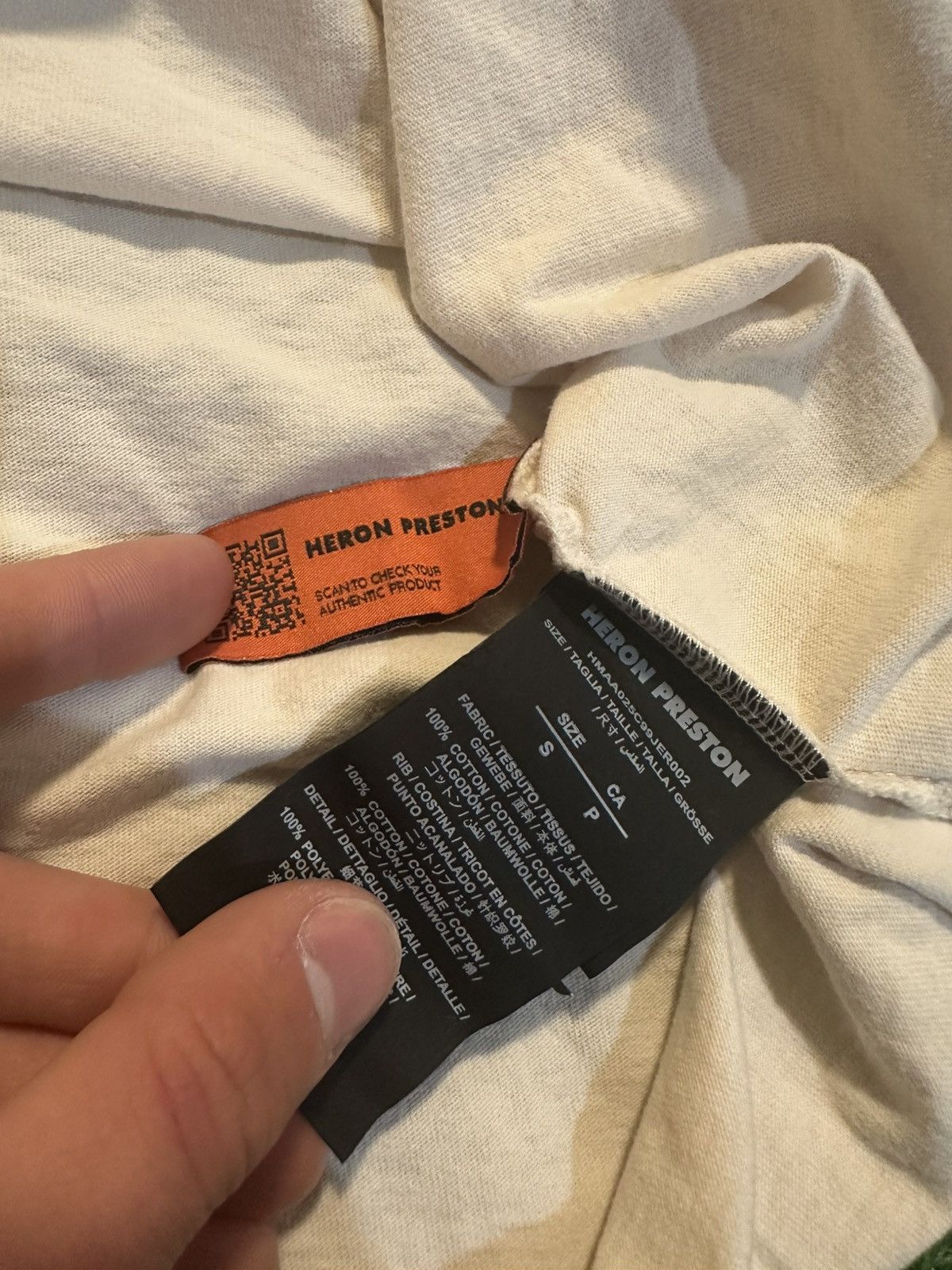 Heron Preston Heron Preston Tee Shirt Size Small Size US S / EU 44-46 / 1 - 4 Thumbnail