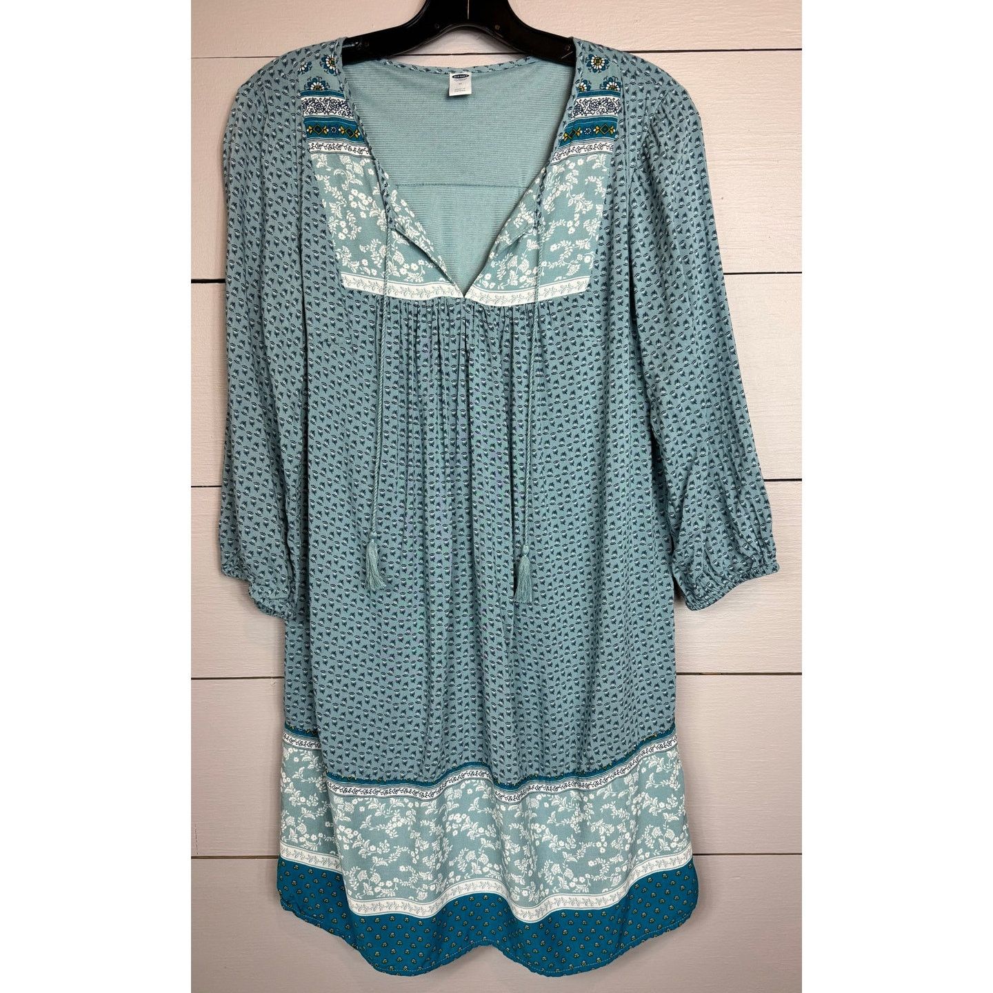 Old Navy Old Navy 3/4 Sleeve Dress Women's Size Medium Size M / US 6-8 / IT 42-44 - 1 Thumbnail