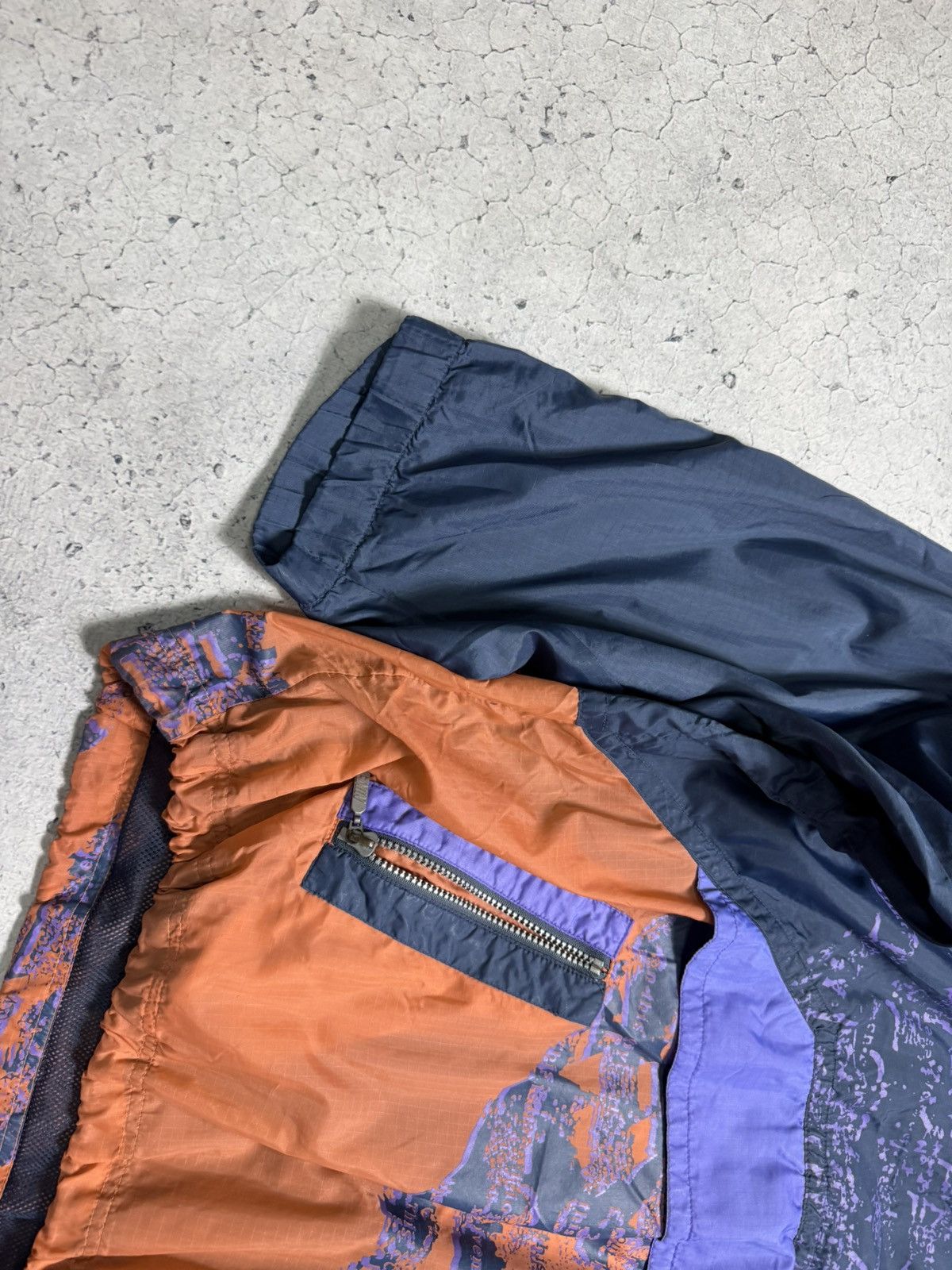 Nike Vintage 80s Nike Nylon Jacket 1/2 Zip Anorak Rare Hype Size US XXL / EU 58 / 5 - 3 Thumbnail