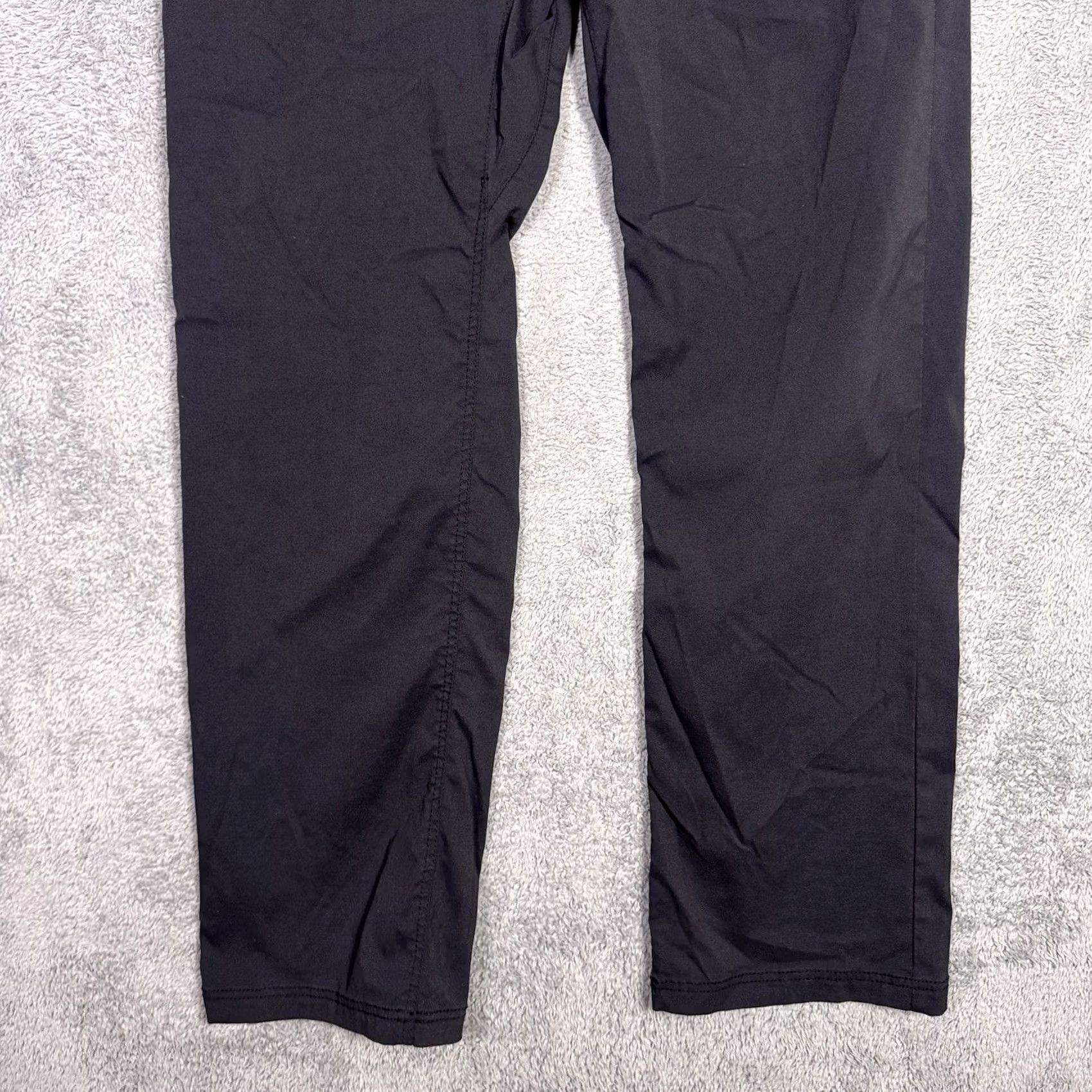 Prana Prana Mens Hiking Chino Pants Stretch 36x32 Black Size US 36 / EU 52 - 2 Thumbnail