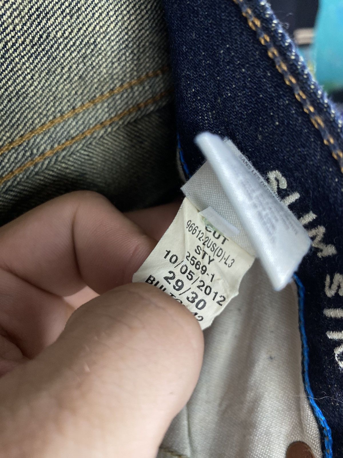American Eagle Outfitters × Vintage Rare🔥Avant Garde American Eagle denim pants Jeans Size US 29 - 13 Thumbnail