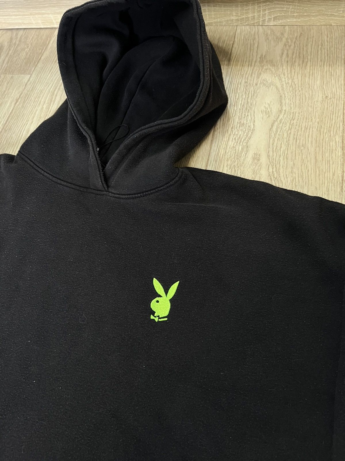 Playboy Vintage Washed Oversize Hoodie Playboy Missguided Size US L / EU 52-54 / 3 - 3 Thumbnail