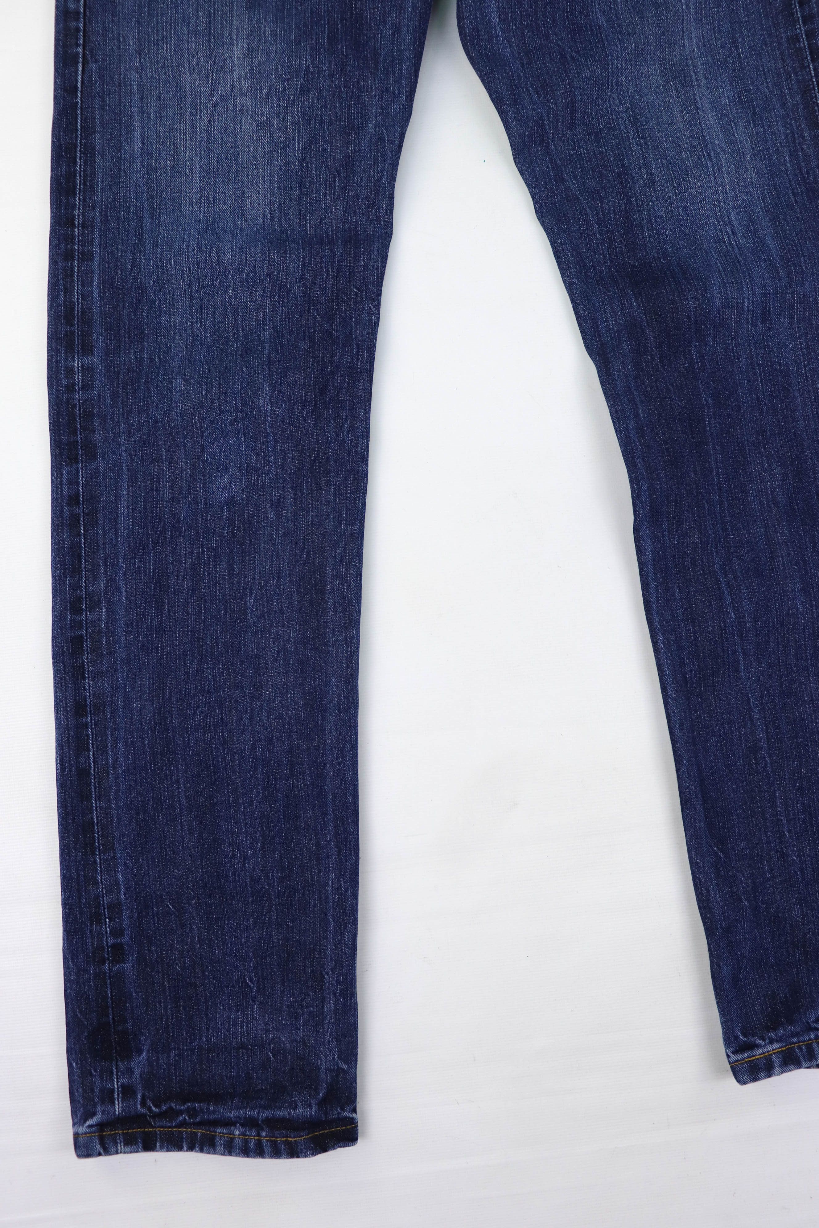 Naked & Famous Naked & Famous Left Hand Twill Selvedge Indigo Denim Jeans Size US 30 / EU 46 - 4 Thumbnail