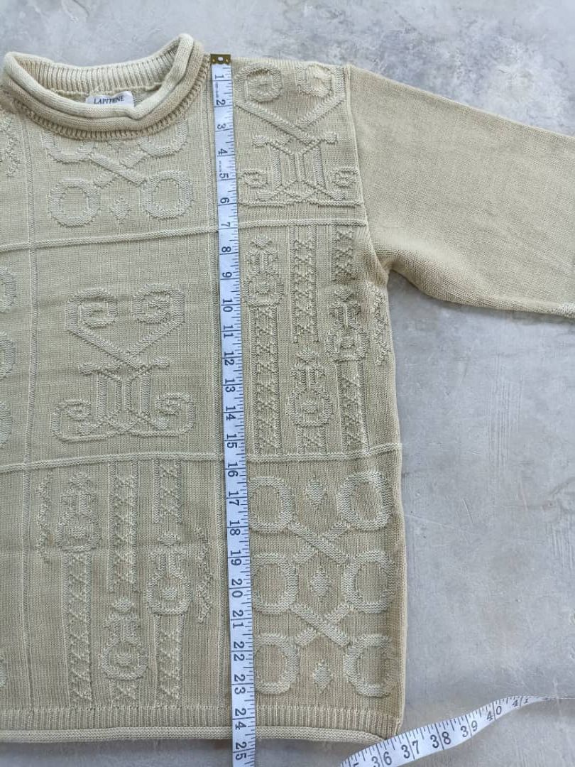 Japanese Brand × Vintage LAPITENE knitted Sweatshirt Size M / US 6-8 / IT 42-44 - 12 Thumbnail