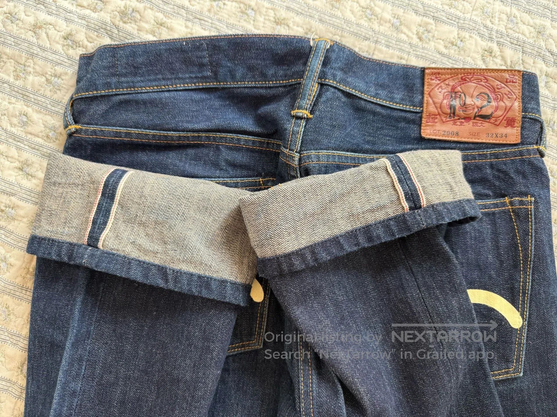 Evisu EVISU NO.2 2008 Selvedge Denim Jeans. Size US 31 - 8 Thumbnail