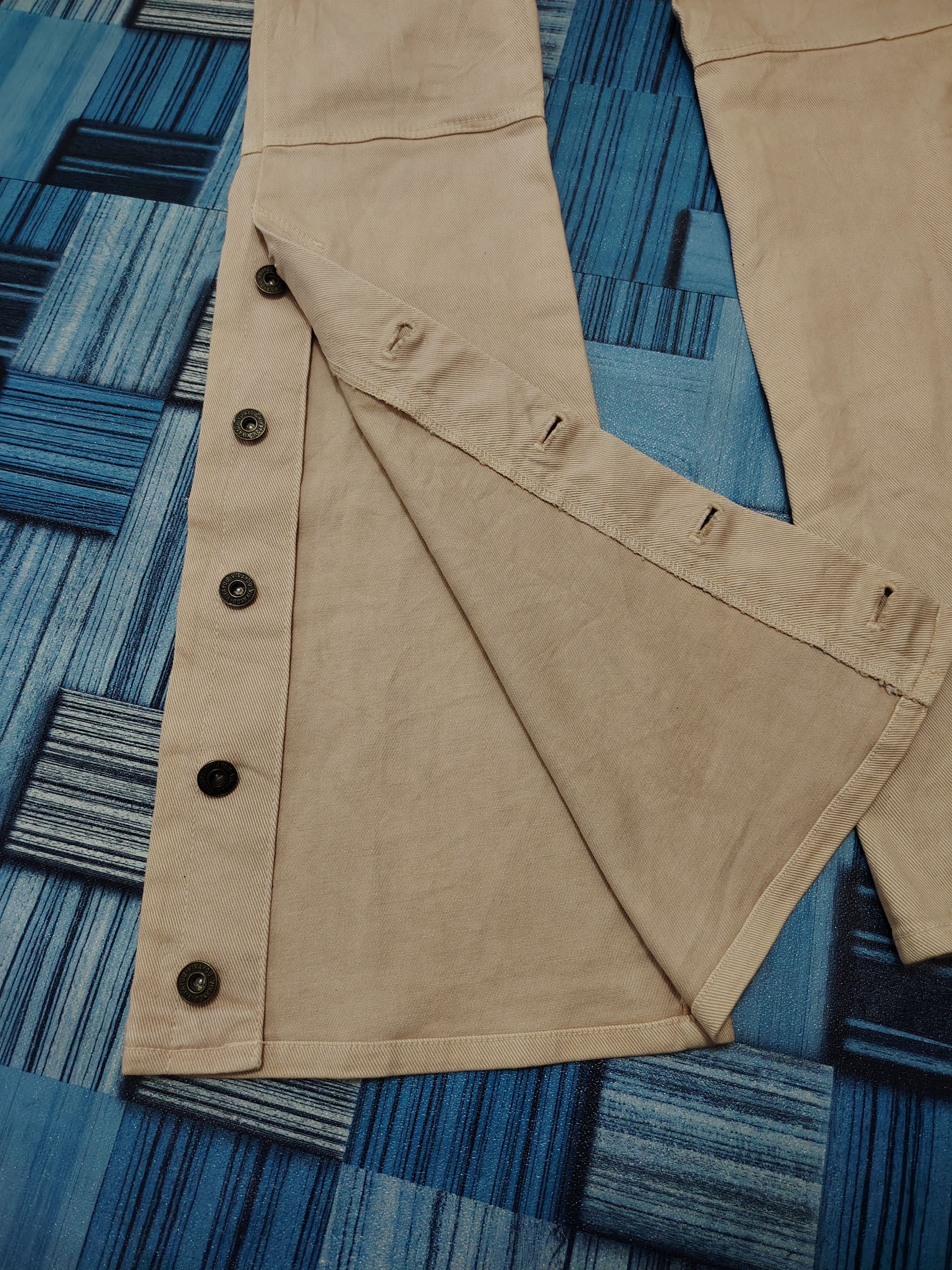 Japanese Brand Rare!!! Japanese VivaYou Bell Bottom Button Size 27" / US 4 / IT 40 - 8 Thumbnail
