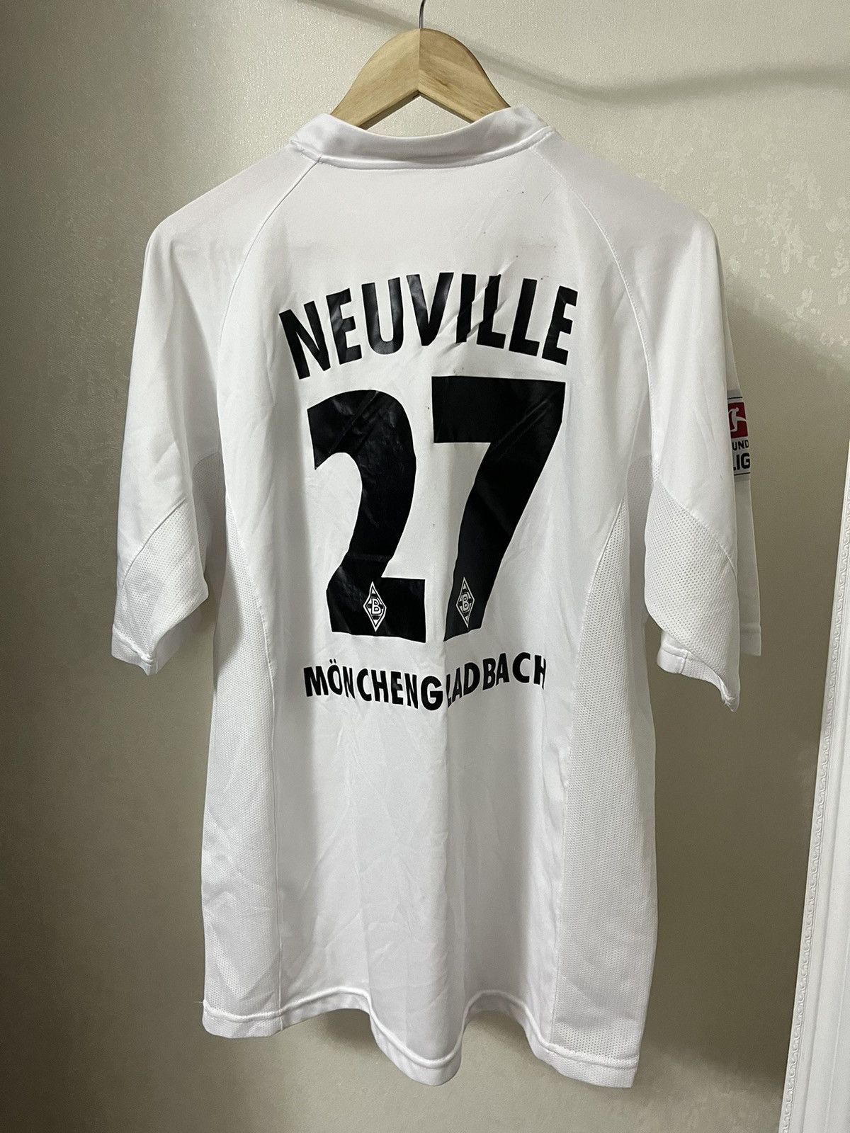 Vintage Lotto Borussia M’gladbach Neuville Vintage Jersey Size US XL / EU 56 / 4 - 2 Thumbnail