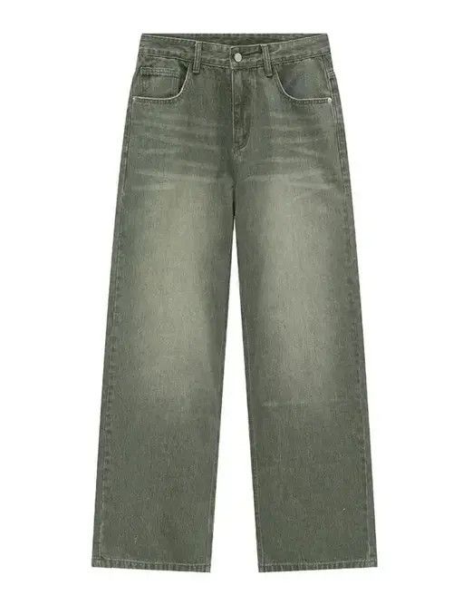 Designer Distressed washed y2k baggy pants jeans Size US 32 / EU 48 - 4 Thumbnail