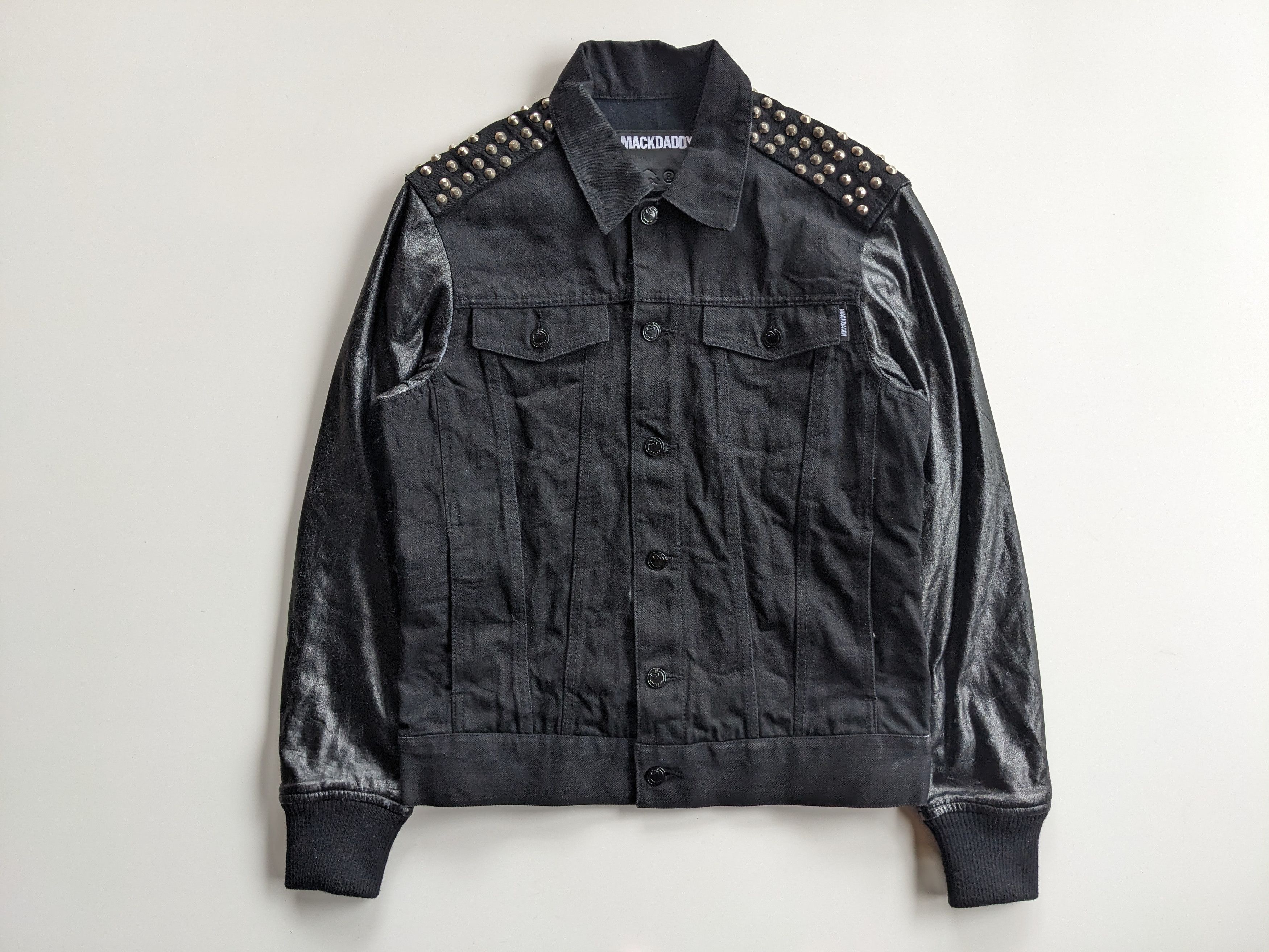 Japanese Brand × Seditionaries Mackdaddy studded punk denim jacket Size US M / EU 48-50 / 2 - 1 Thumbnail