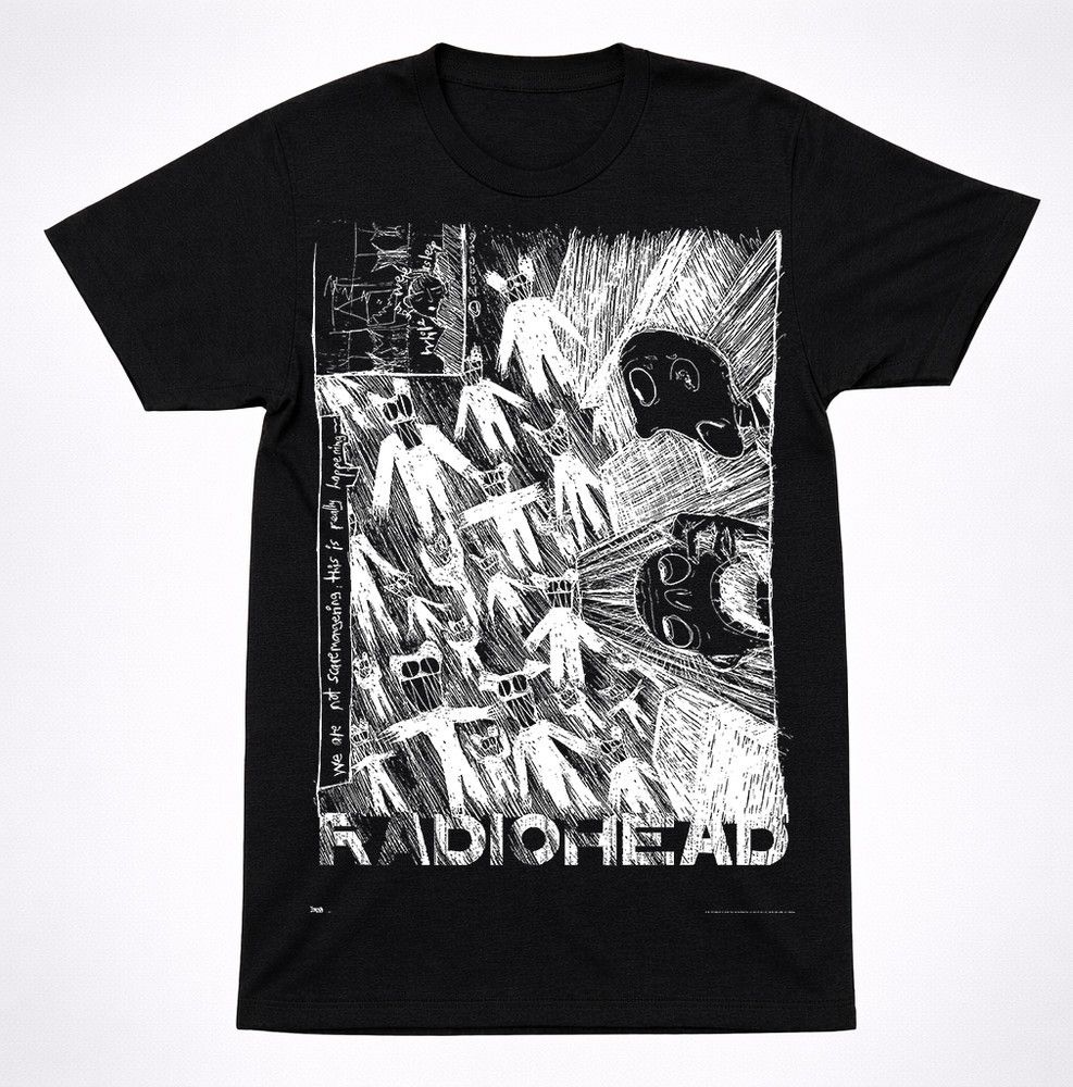 Other Radiohead Screaming Scribble T-Shirt Size US M / EU 48-50 / 2 - 1 Preview