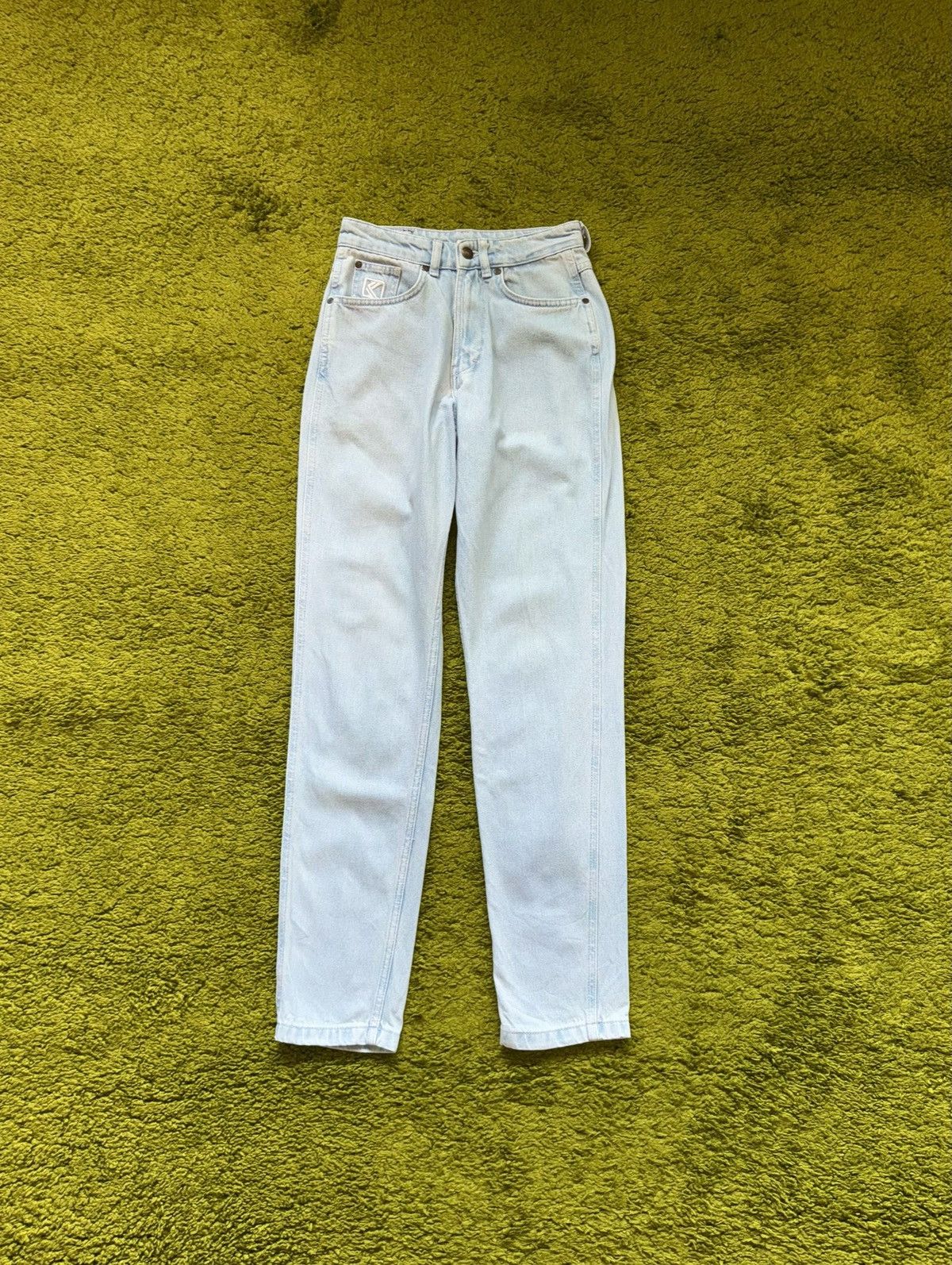 Karl Kani Karl Kani knit logo Y2K style jeans denim Size 27" / US 4 / IT 40 - 2 Thumbnail