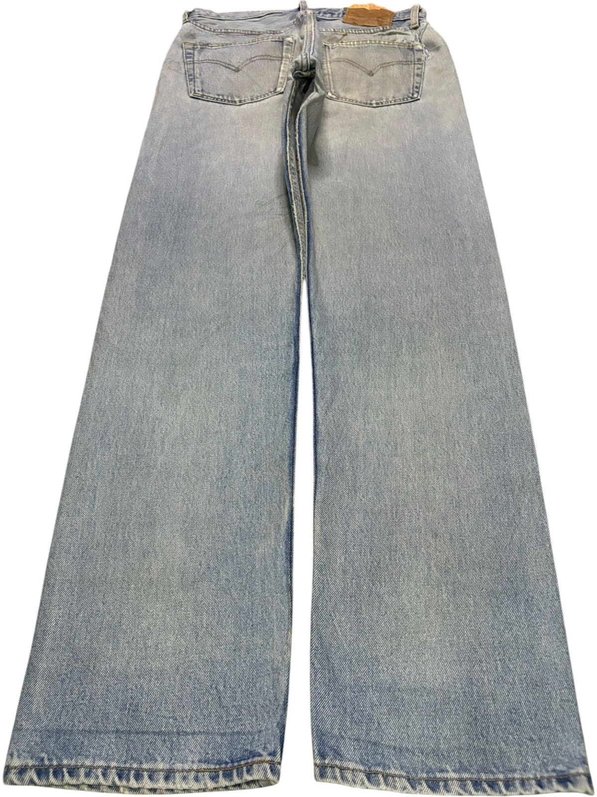 Levi's Vintage 90s Levis 501 Faded Wash Loose Jeans Size US 32 / EU 48 - 2 Thumbnail