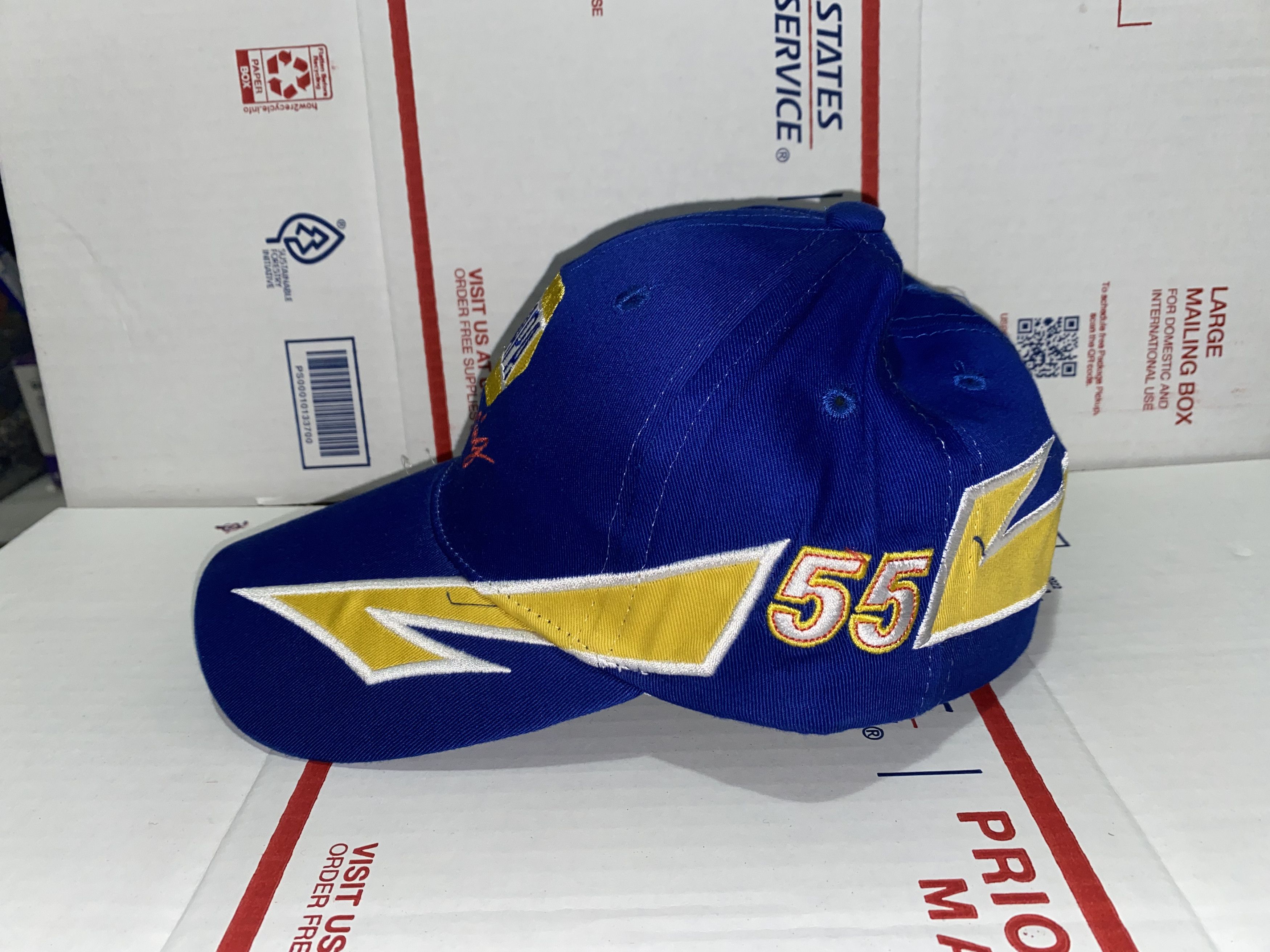 NASCAR NAPA Auto Racing Baseball Cap Velcro dad Hat NASCAR toyota ! Size ONE SIZE - 2 Thumbnail